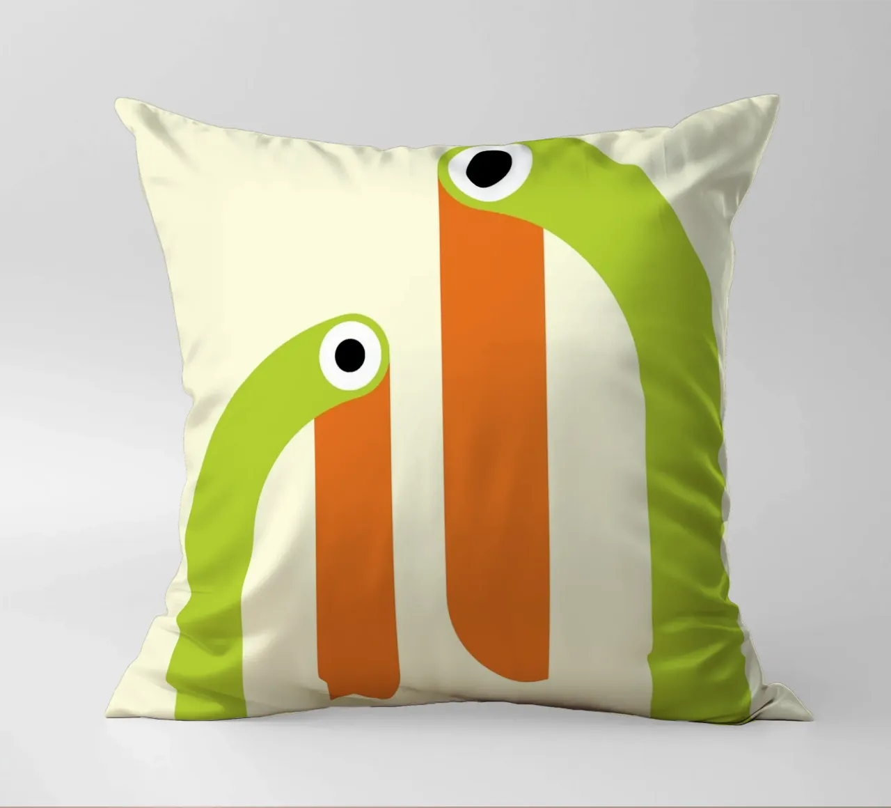 Taucan Bird Fun Abstract cuscino da galihstudio