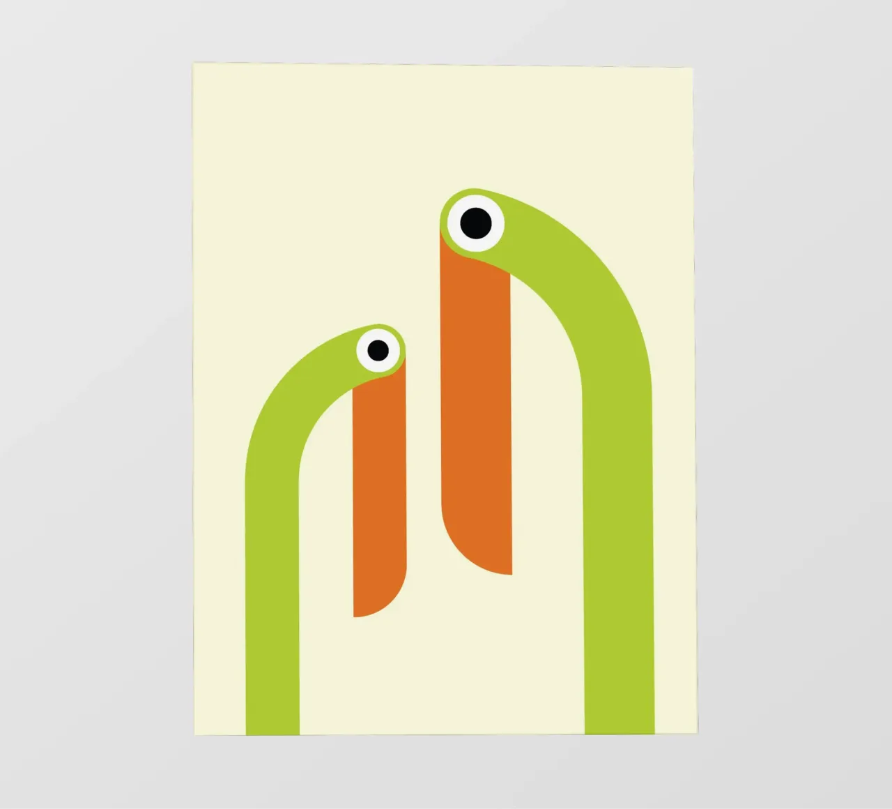 Taucan Bird Fun Abstract pellicola backlit da galihstudio