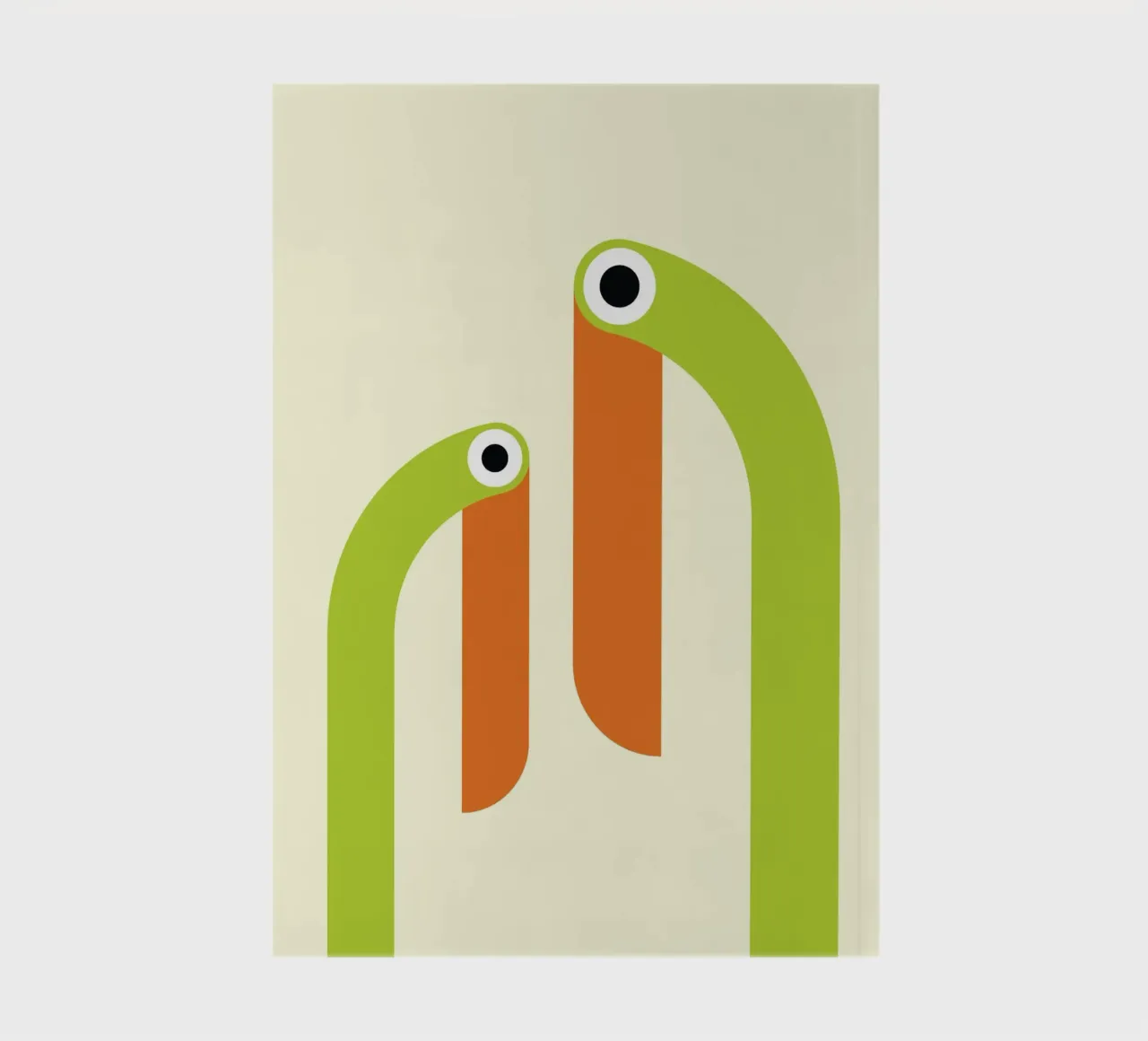 Taucan Bird Fun Abstract diario da galihstudio