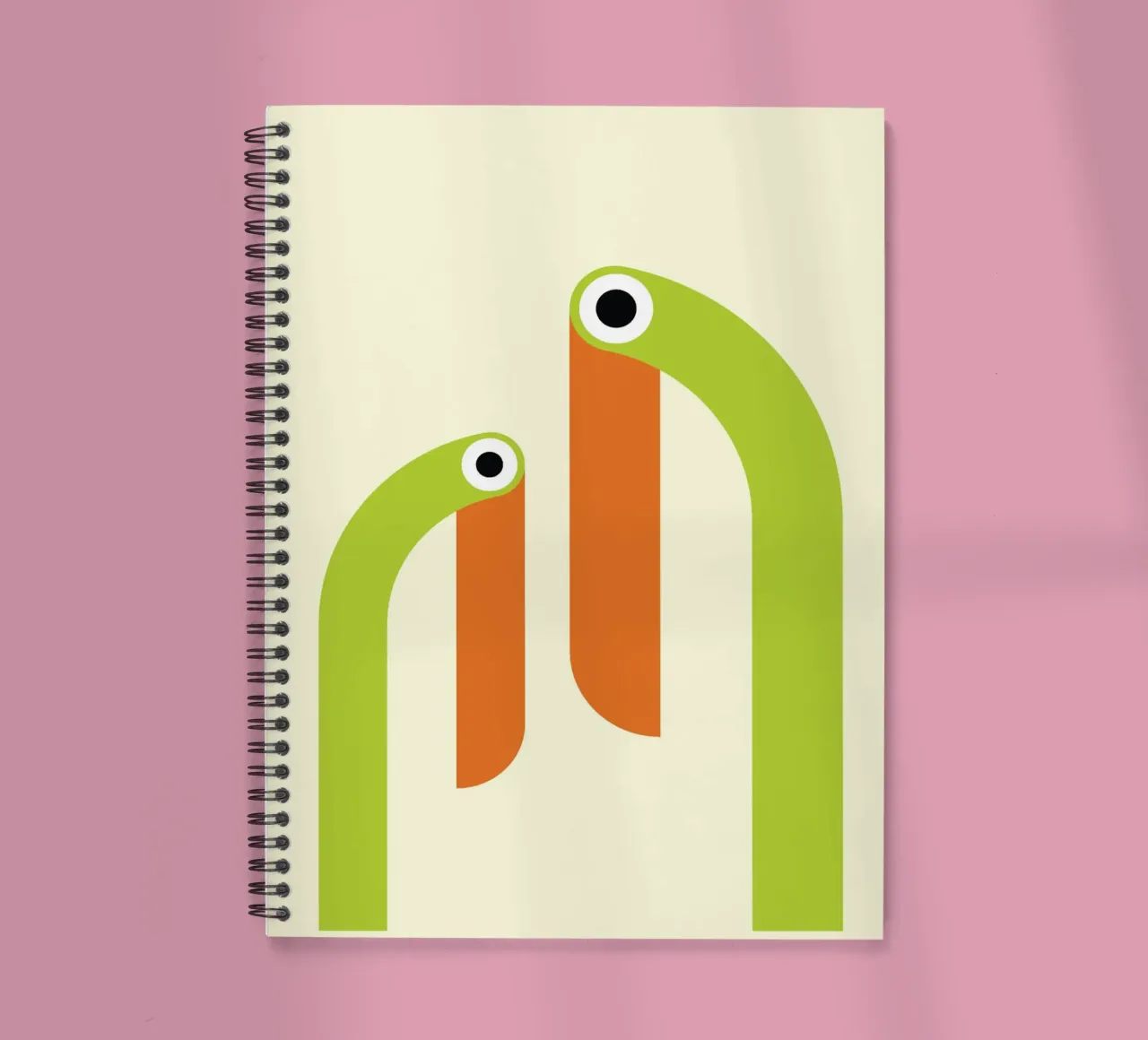 Taucan Bird Fun Abstract diario ad anelli da galihstudio