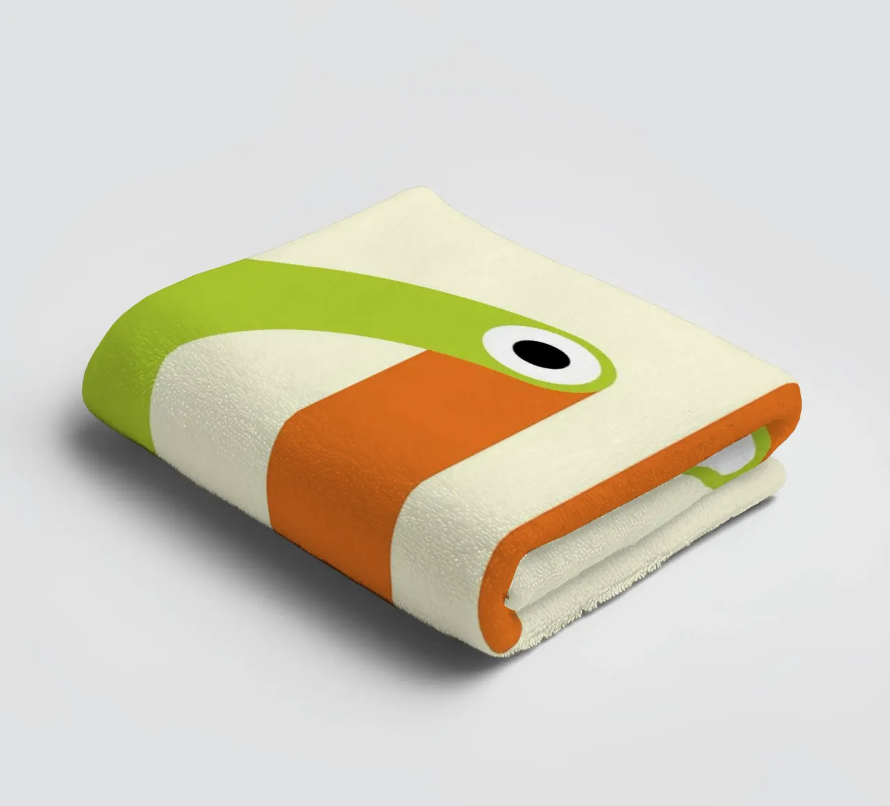 Taucan Bird Fun Abstract Handtuch von galihstudio