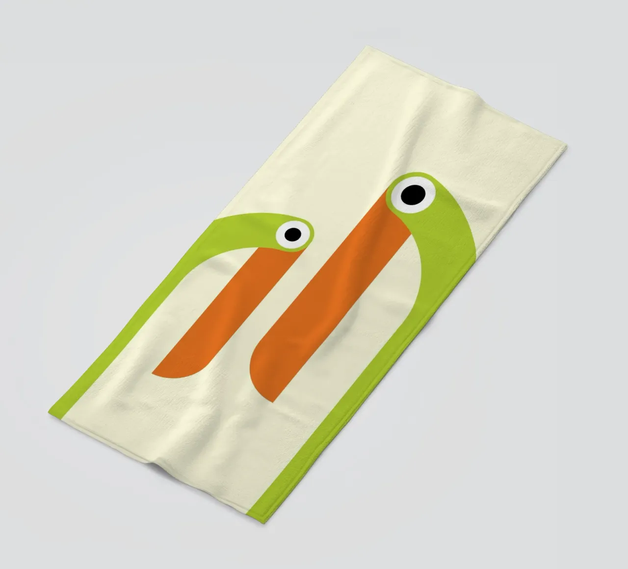 Taucan Bird Fun Abstract telo mare da galihstudio