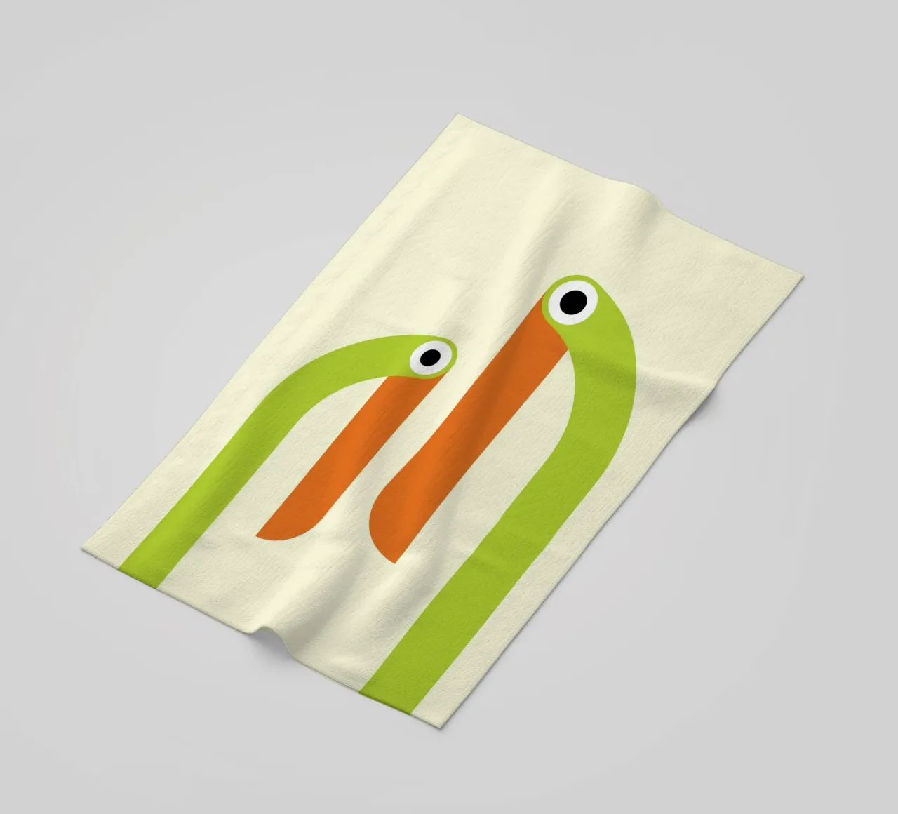 Taucan Bird Fun Abstract telo mare da galihstudio