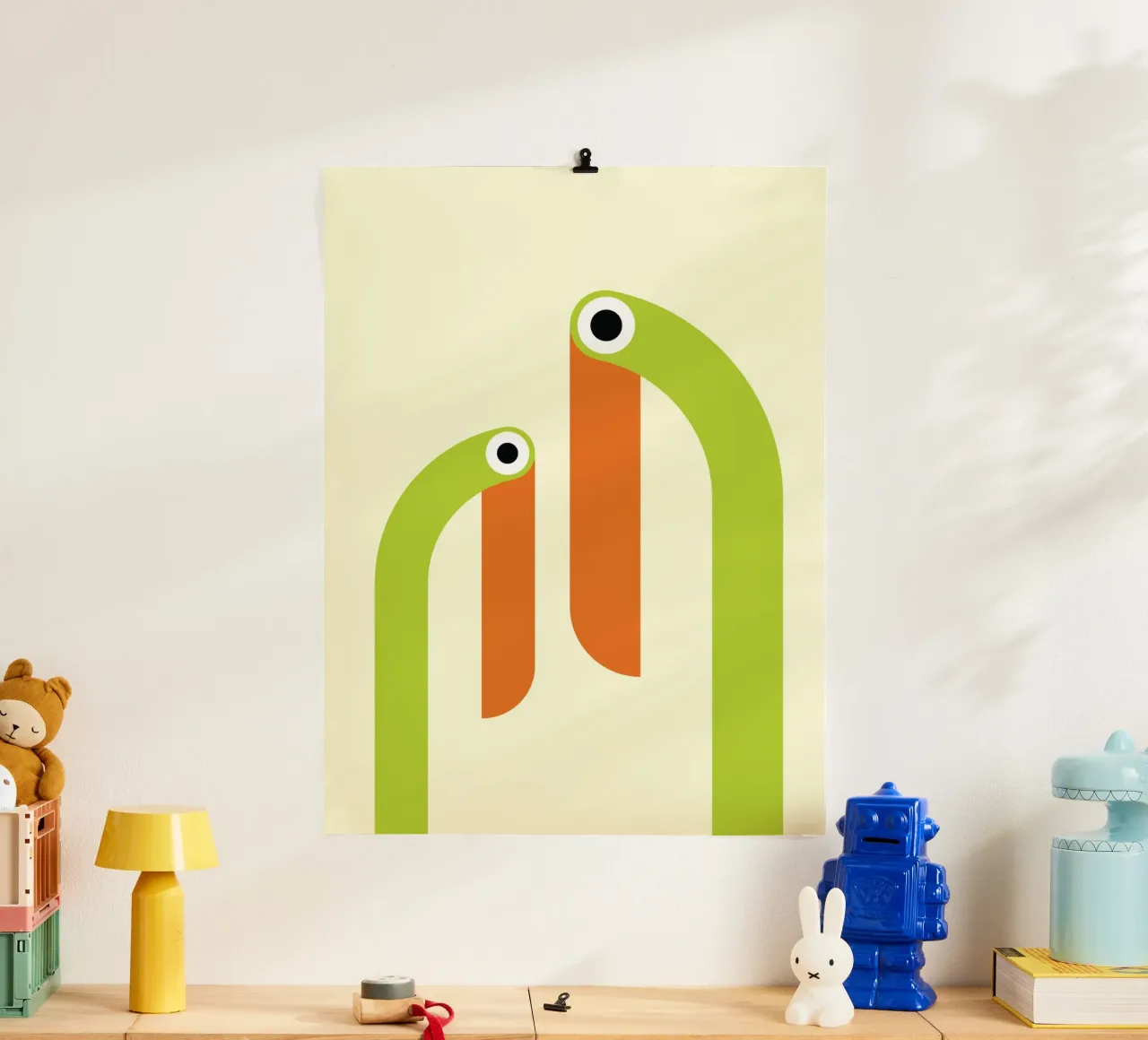 Taucan Bird Fun Abstract Hahnemühle von galihstudio