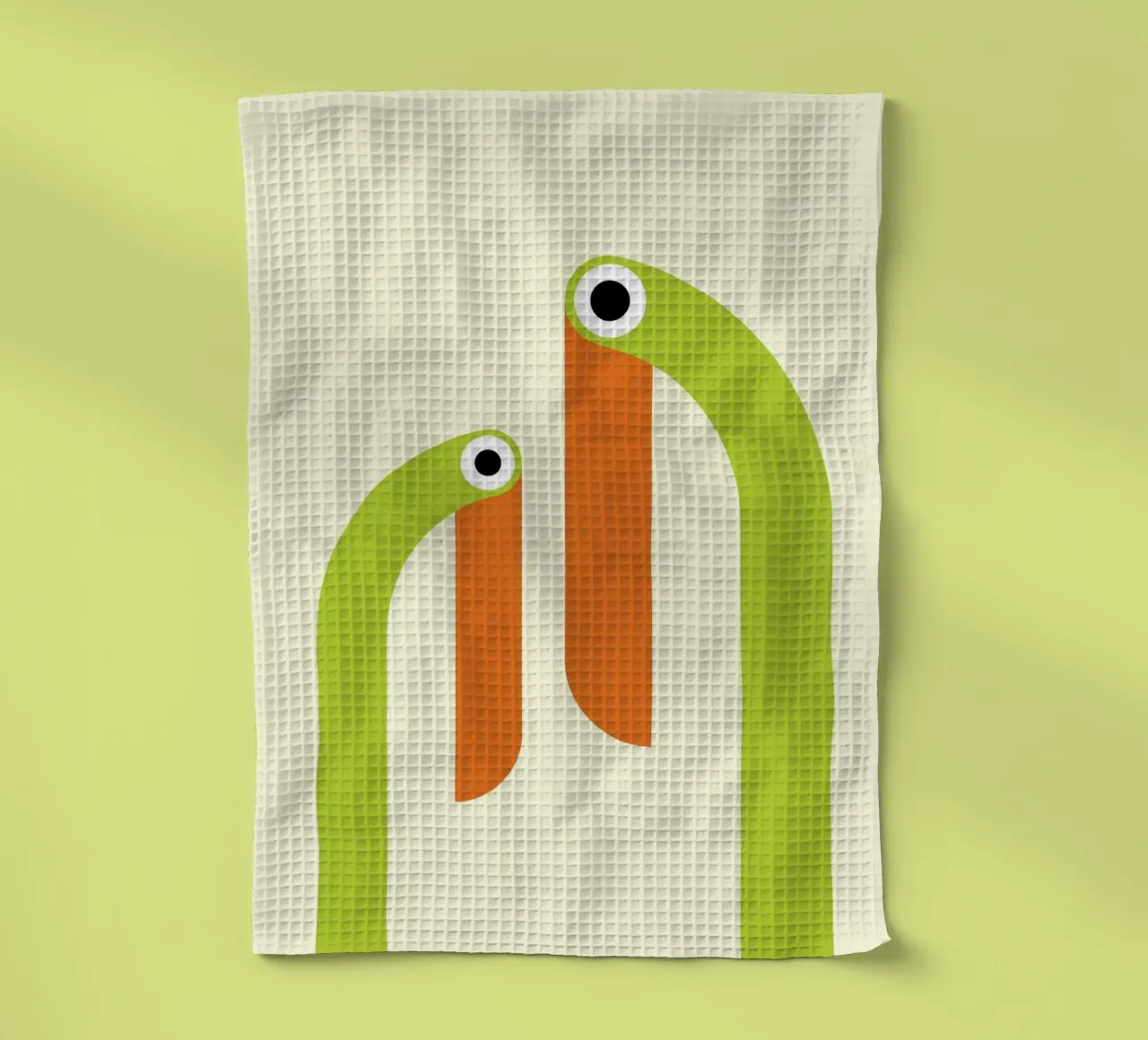 Taucan Bird Fun Abstract Geschirrtuch von galihstudio