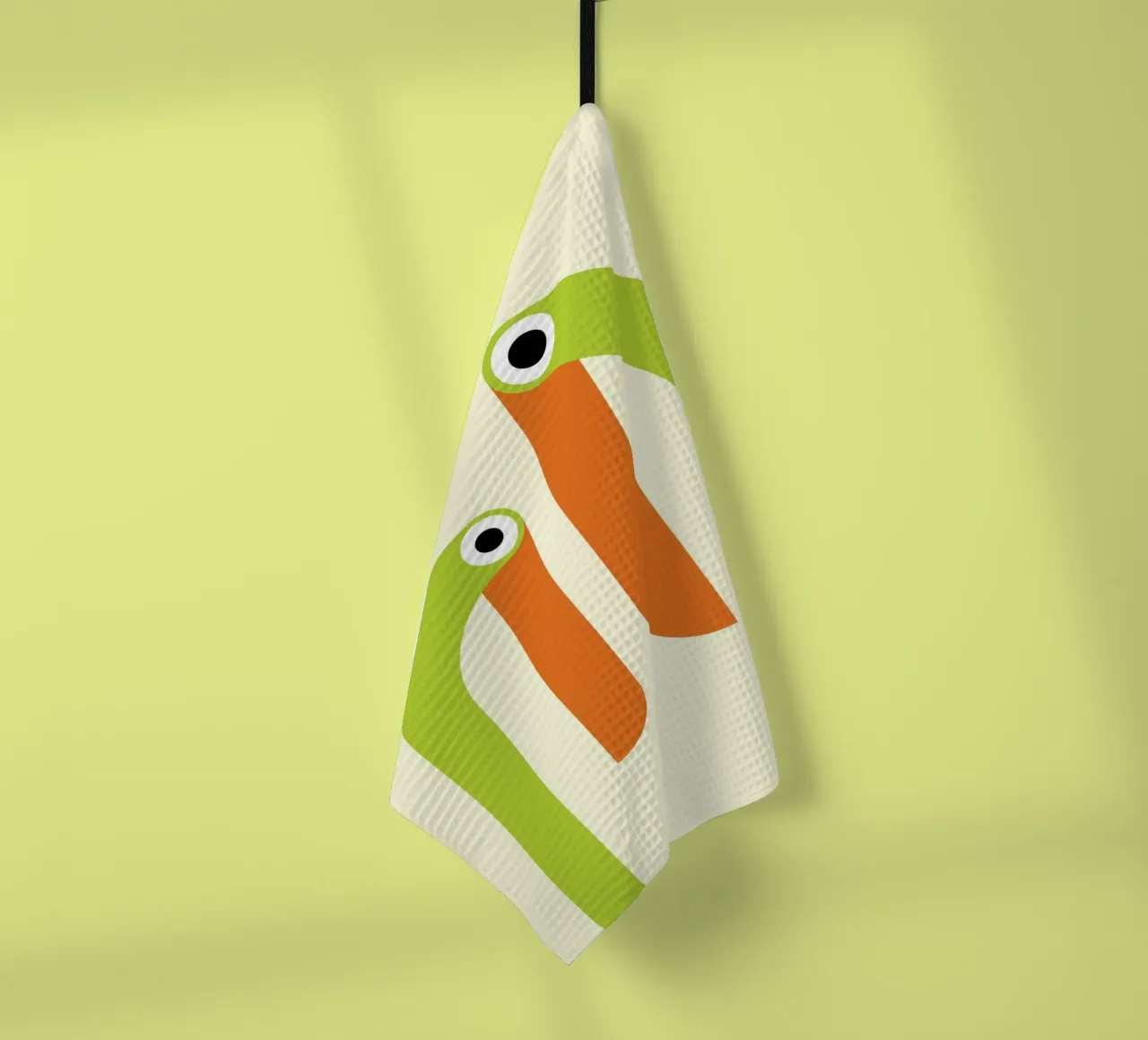Taucan Bird Fun Abstract Geschirrtuch von galihstudio