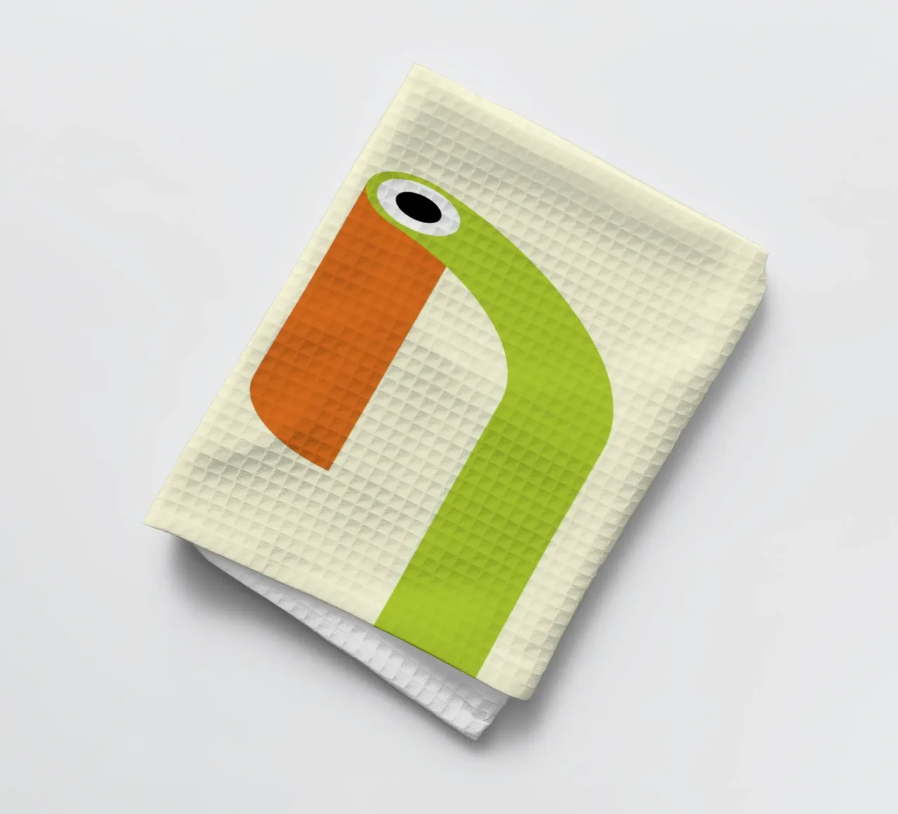 Taucan Bird Fun Abstract Geschirrtuch von galihstudio