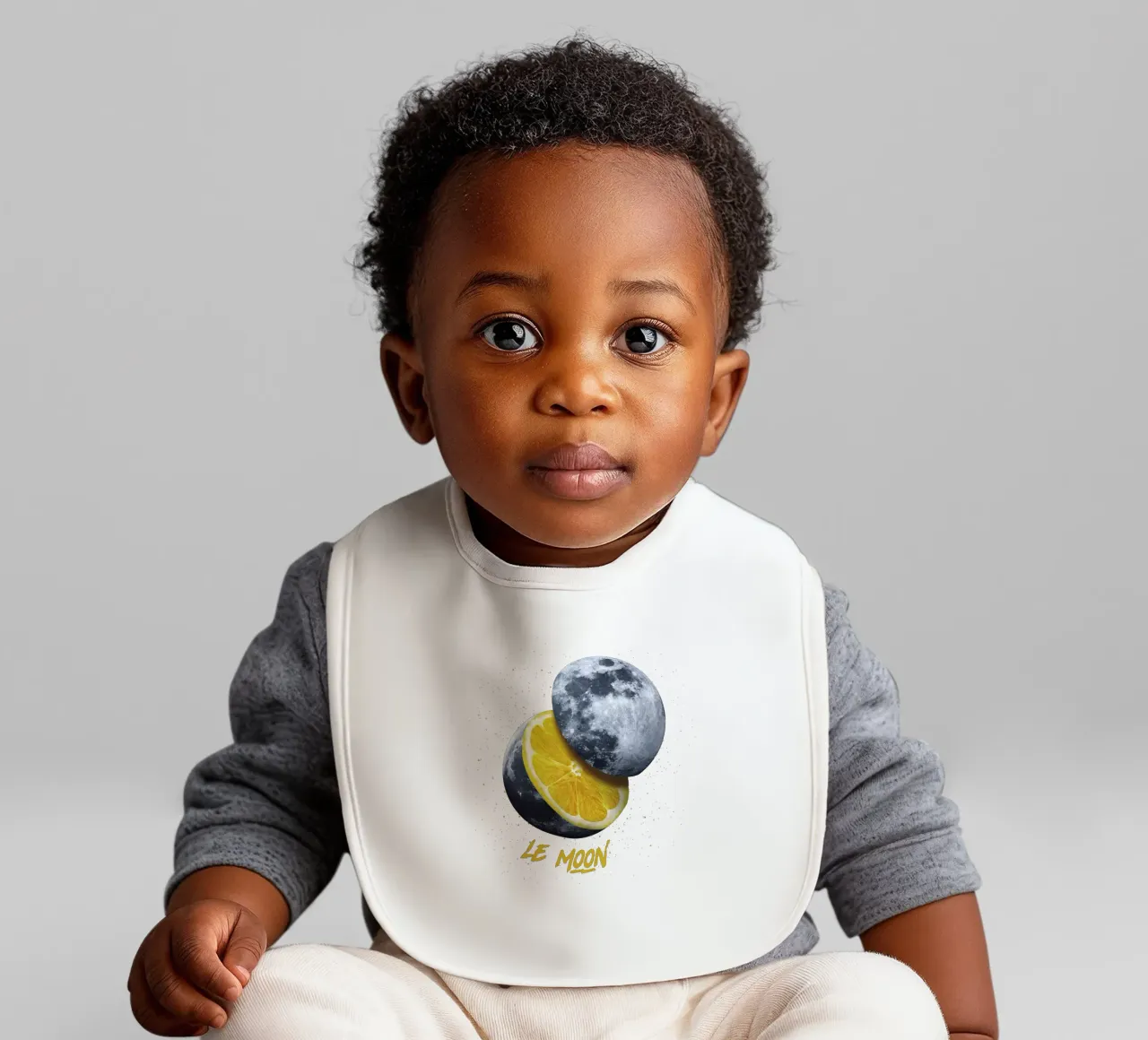 Le Moon - Lemon Moon bavaglino da Tobe Fonseca