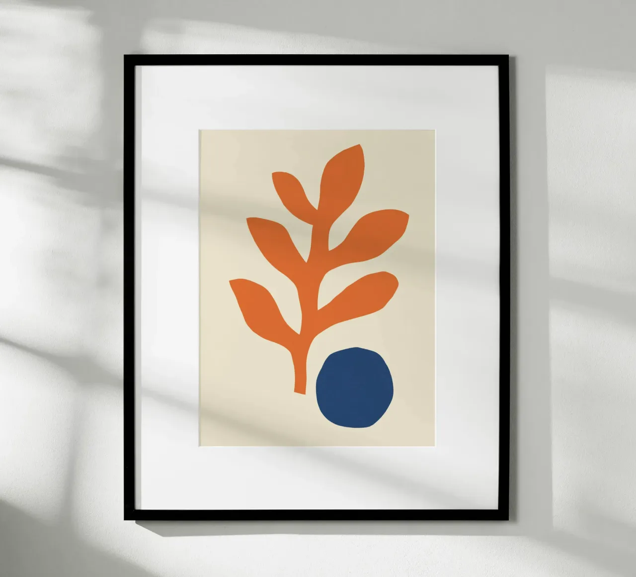 Cerchio di piante poster con telaio in plastica da Carinaprint