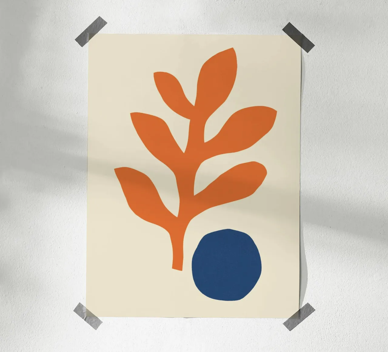 Cerchio di piante poster con telaio in plastica da Carinaprint