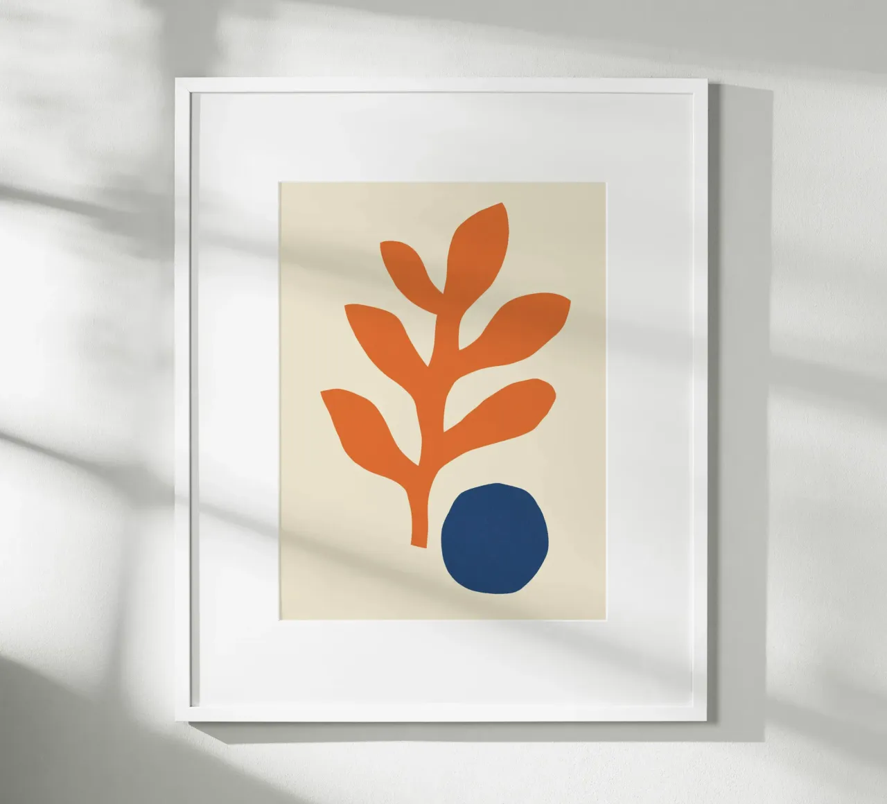 Cerchio di piante poster con telaio in plastica da Carinaprint