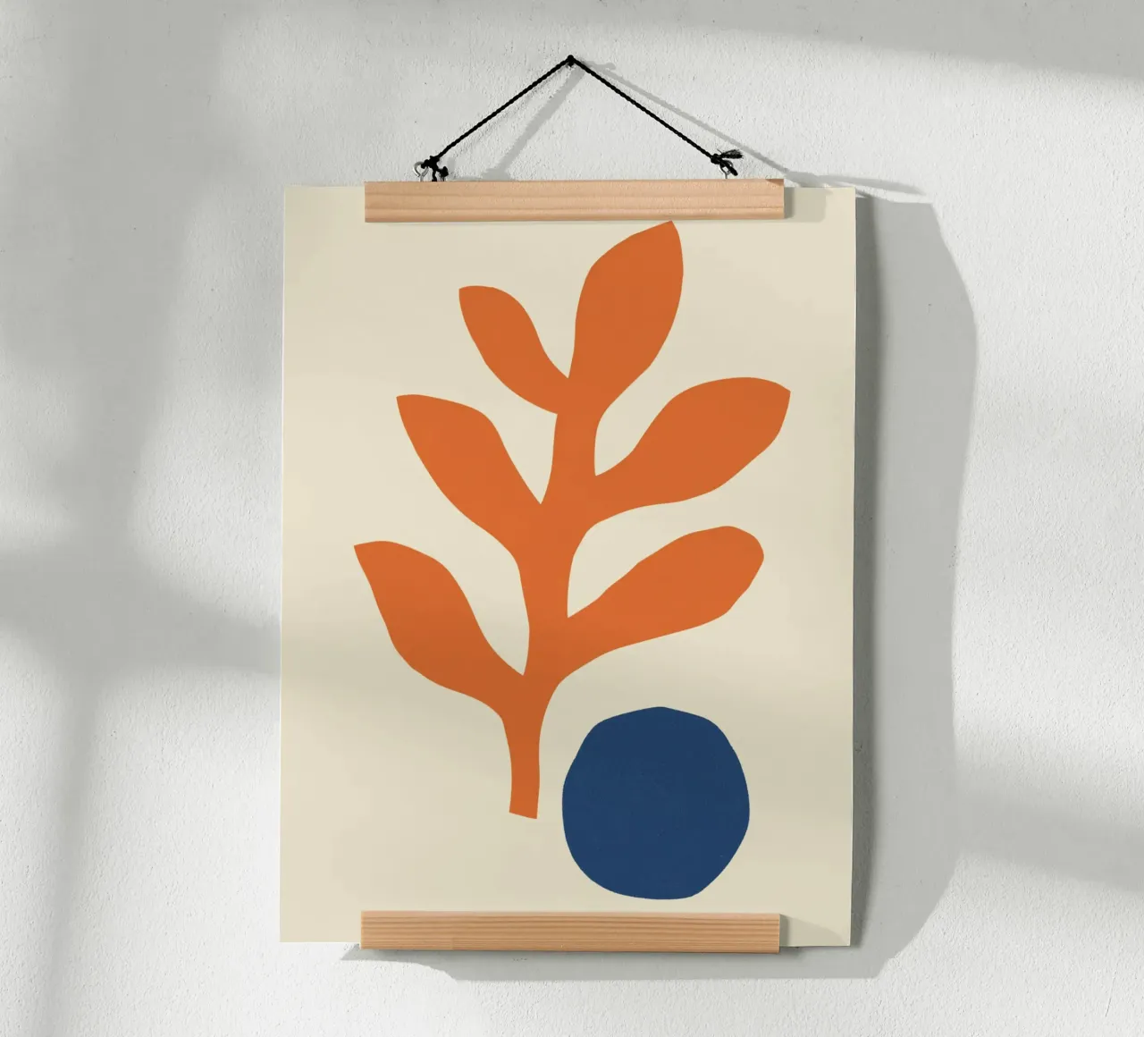 Cerchio di piante poster con telaio in plastica da Carinaprint