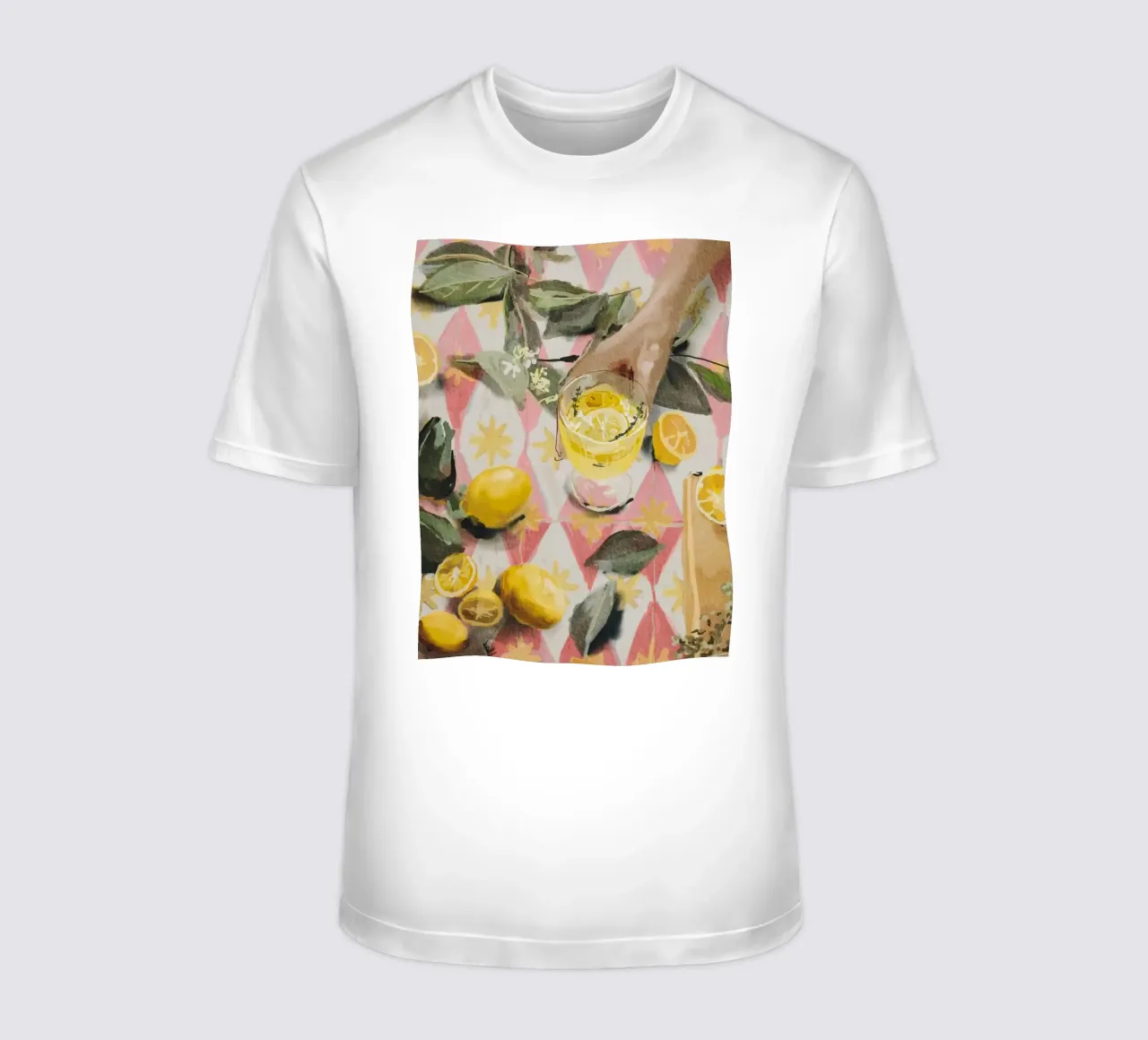 limoni a mano t-shirt da Oscar Shaw