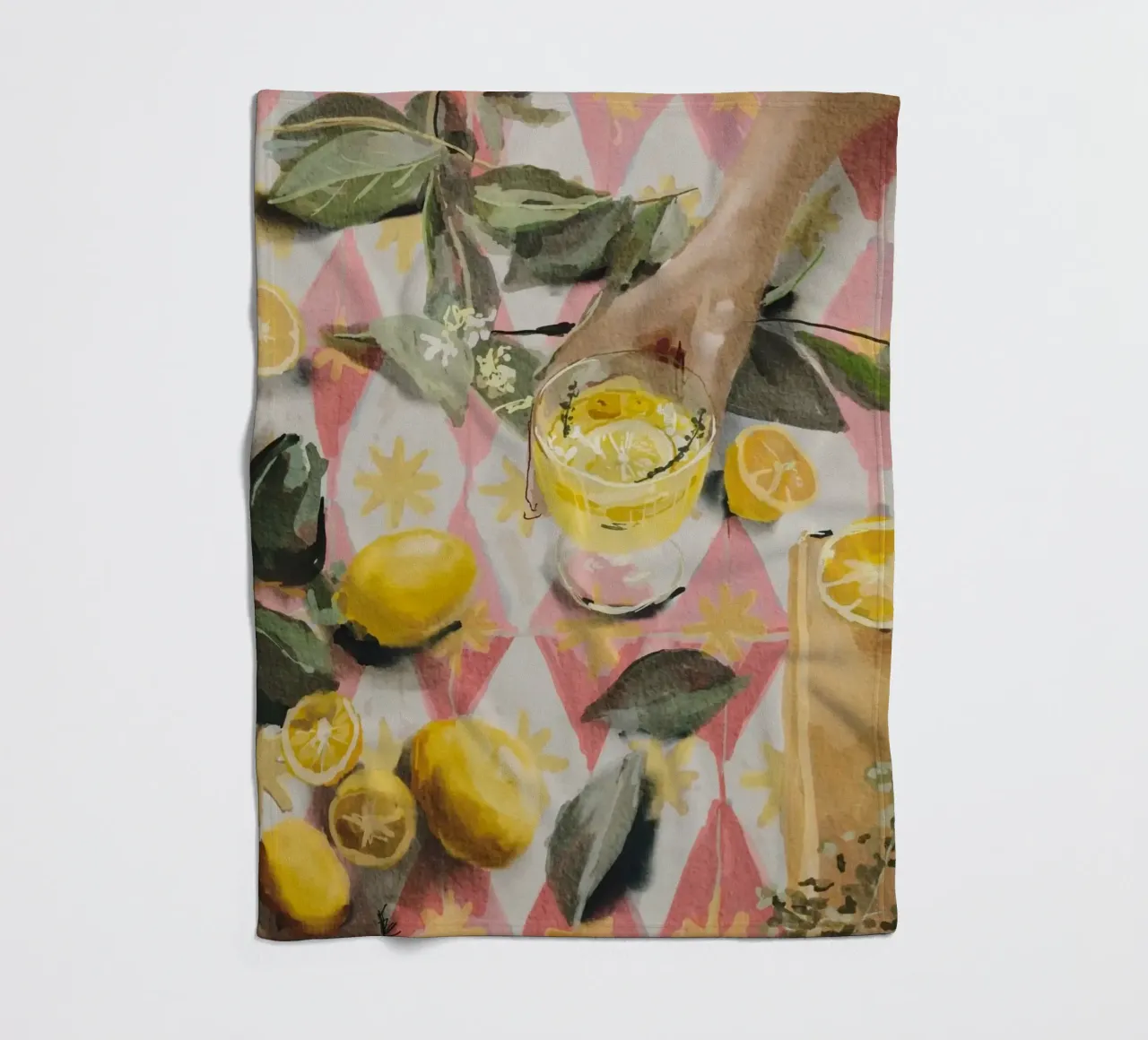 limoni a mano coperta in pile da Oscar Shaw