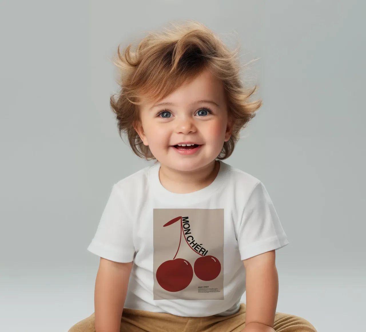 ciliegie maglietta neonato da Oscar Shaw