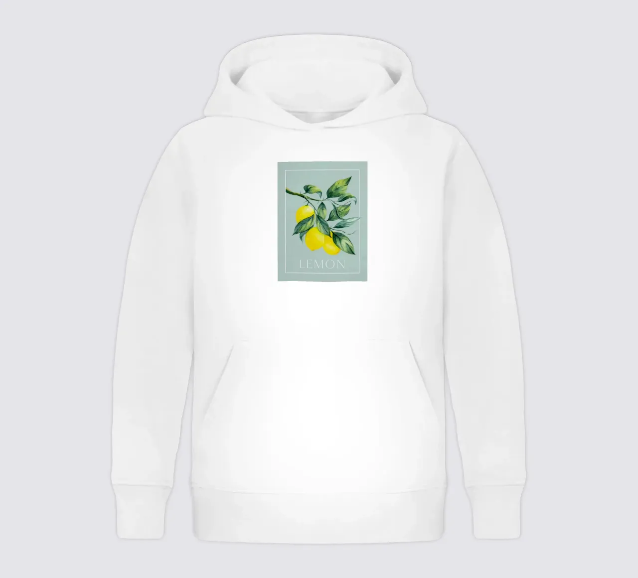 limoni botanici felpa bambino con cappuccio da Oscar Shaw