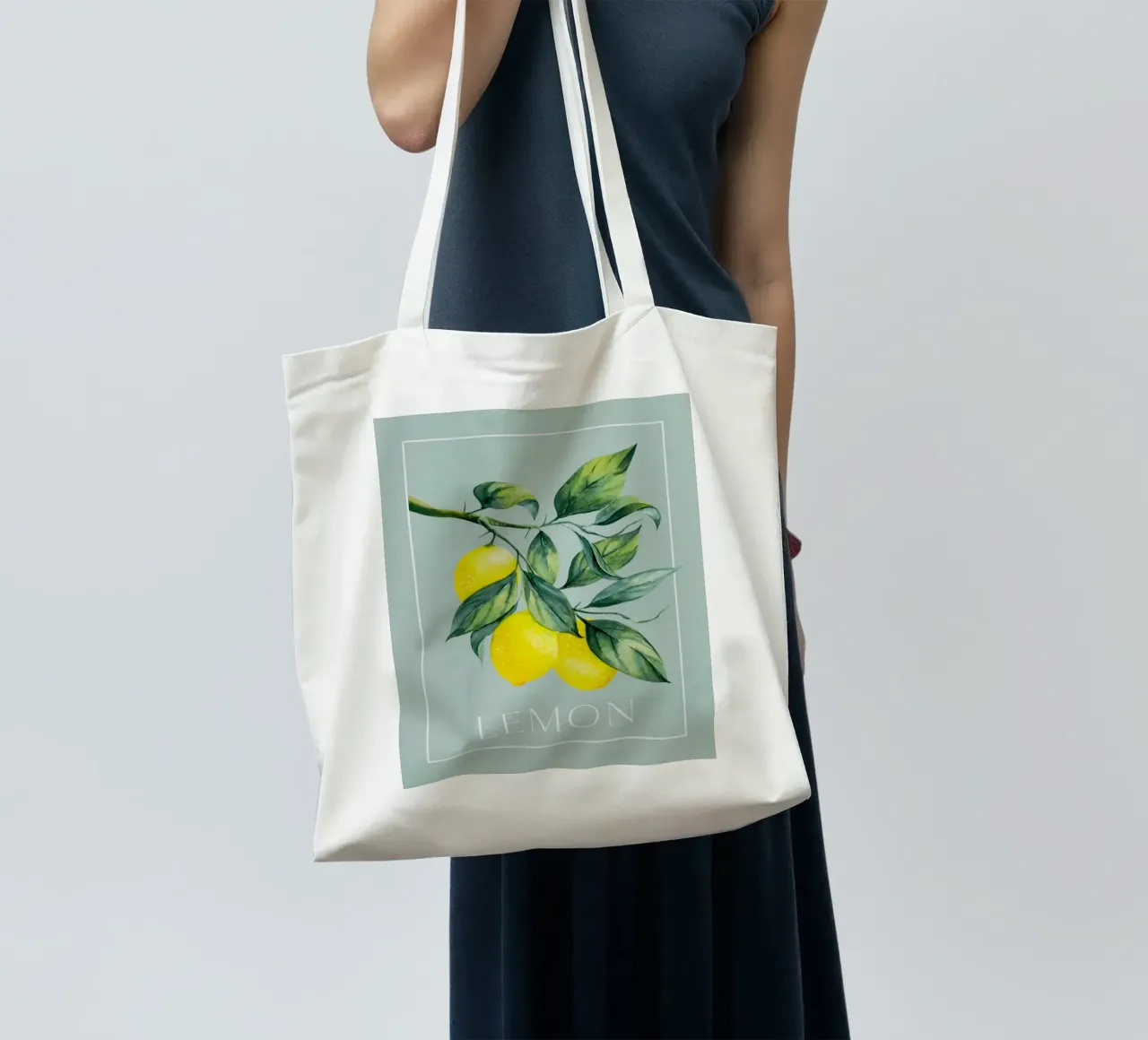 limoni botanici borsa in juta da Oscar Shaw
