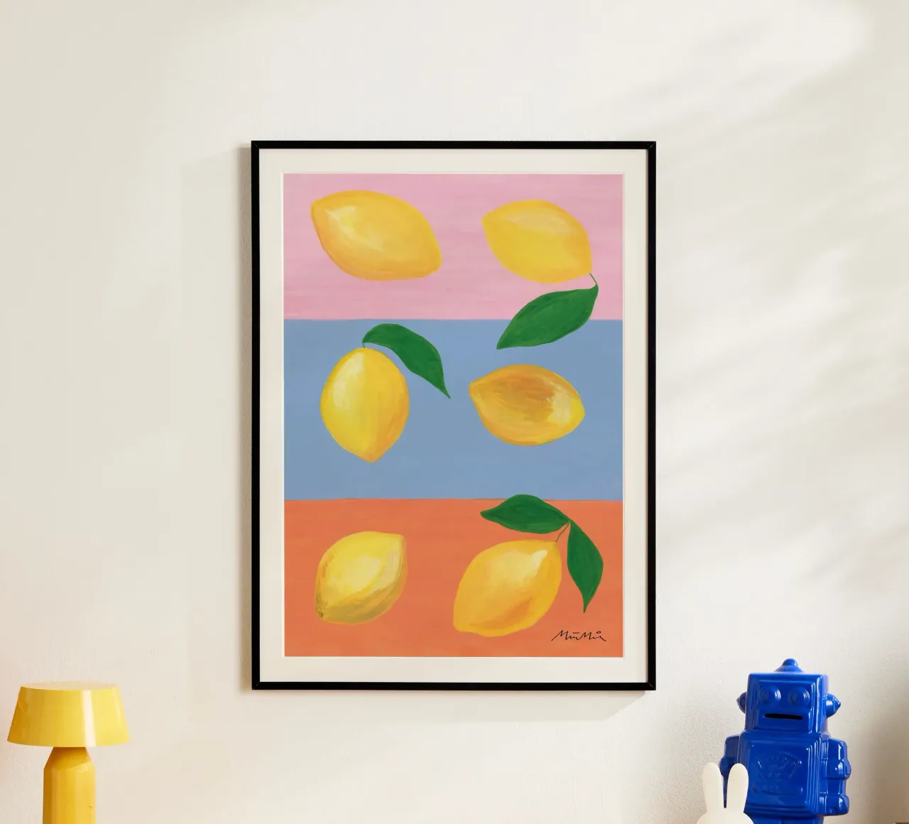 limoni frutta carta hahnemühle da Oscar Shaw