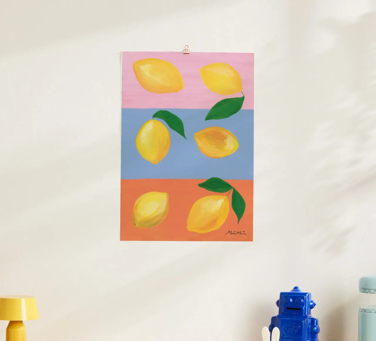 limoni frutta carta hahnemühle da Oscar Shaw