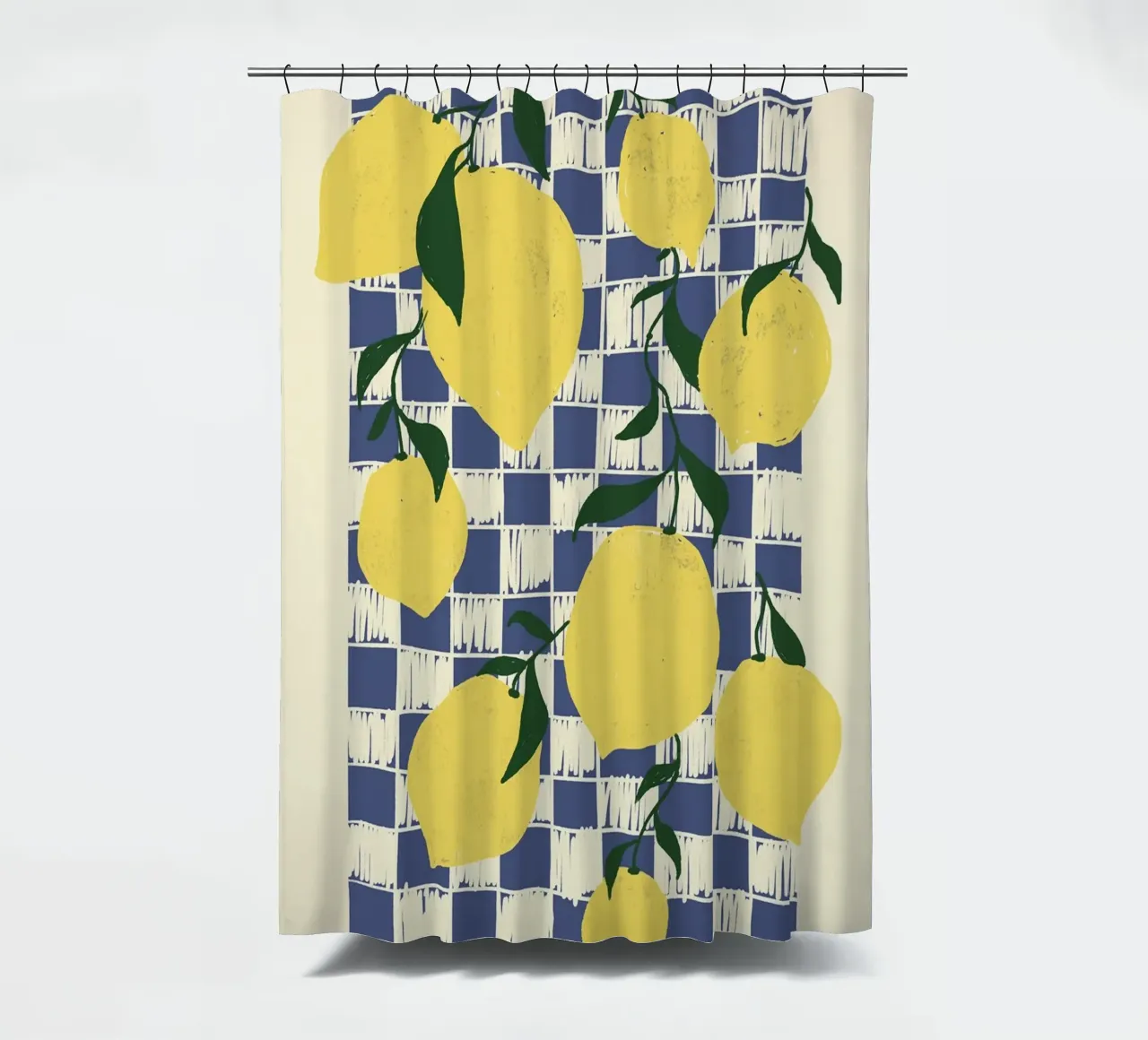 modello di frutta con limoni tenda da doccia da Oscar Shaw