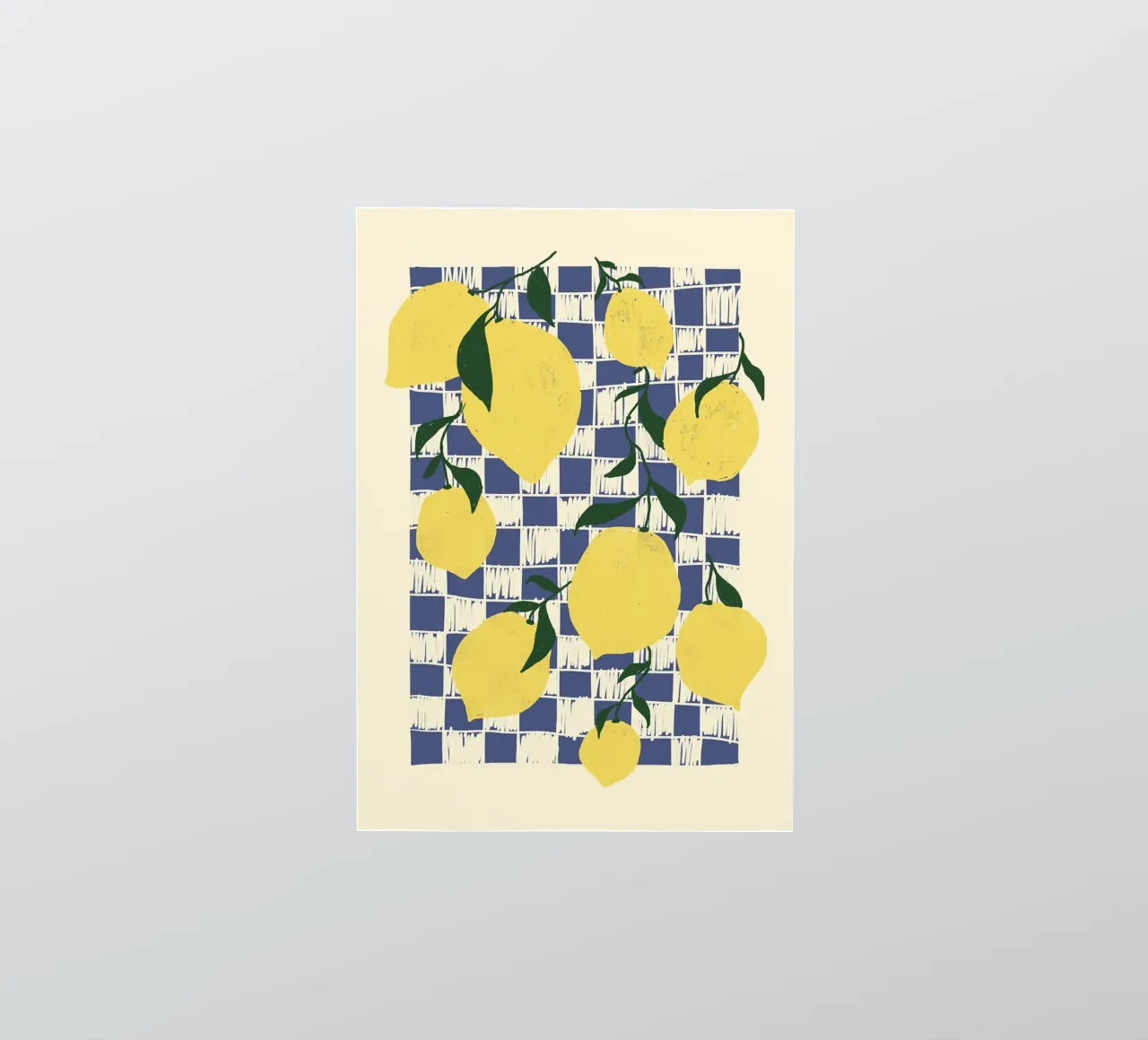 modello di frutta con limoni adesivo da Oscar Shaw