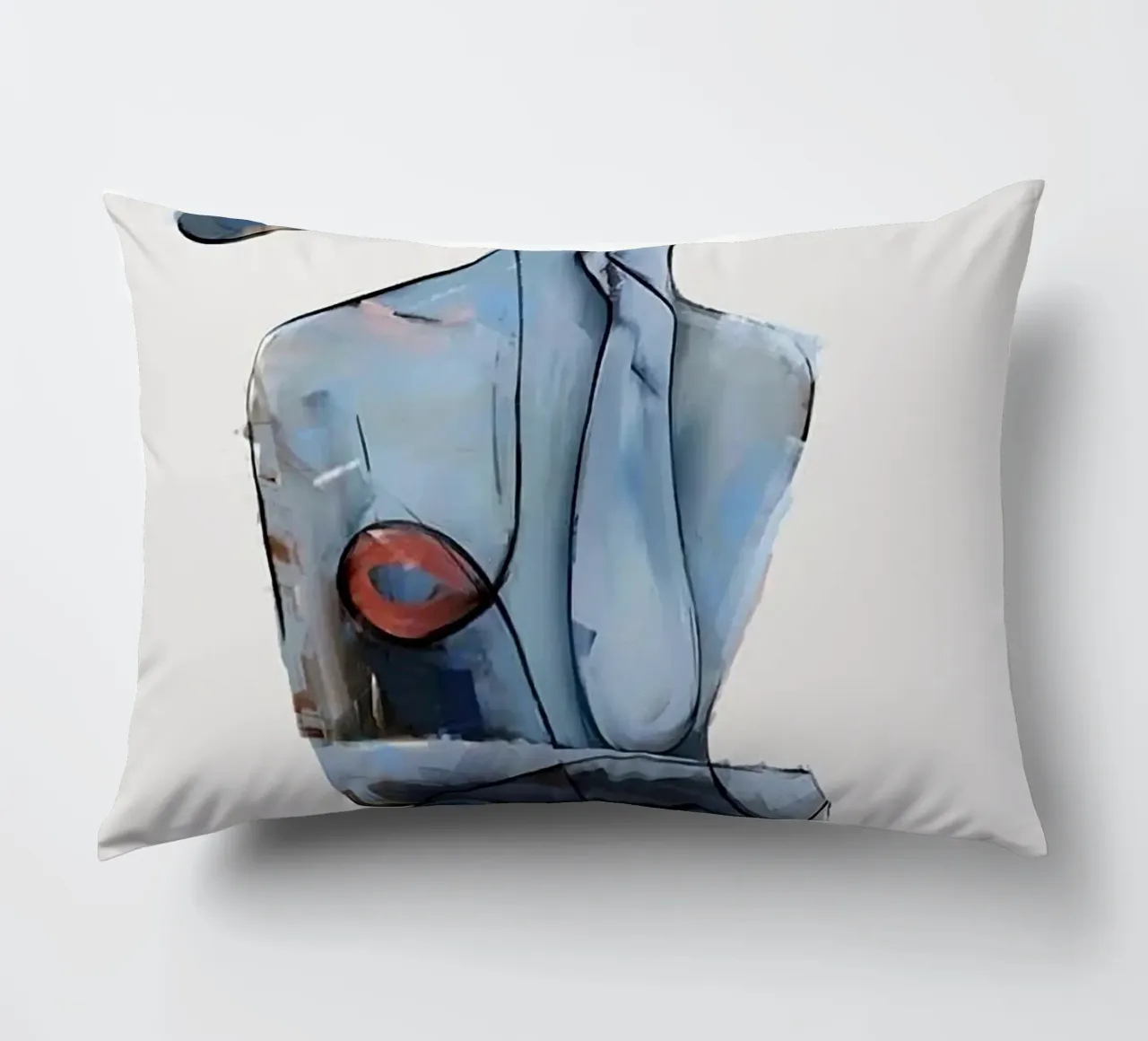 imaginary character decorative cushion by Amber Hughes