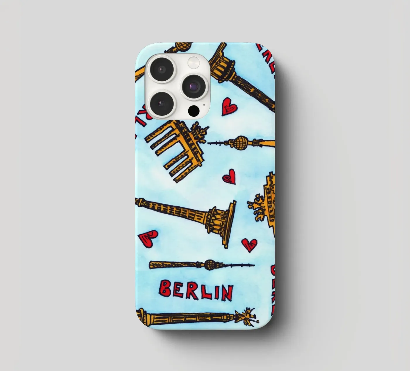 Berlin Pattern iphone case by KP Design