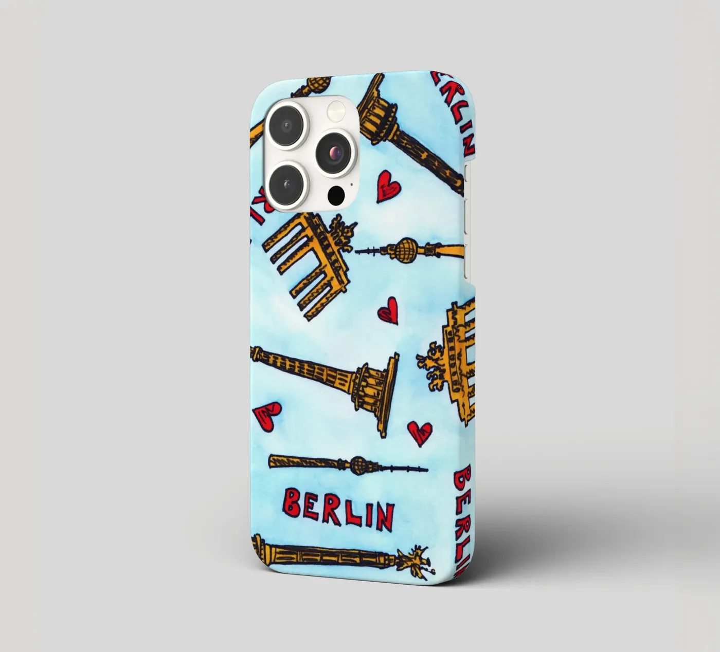 Berlin Pattern iphone case by KP Design