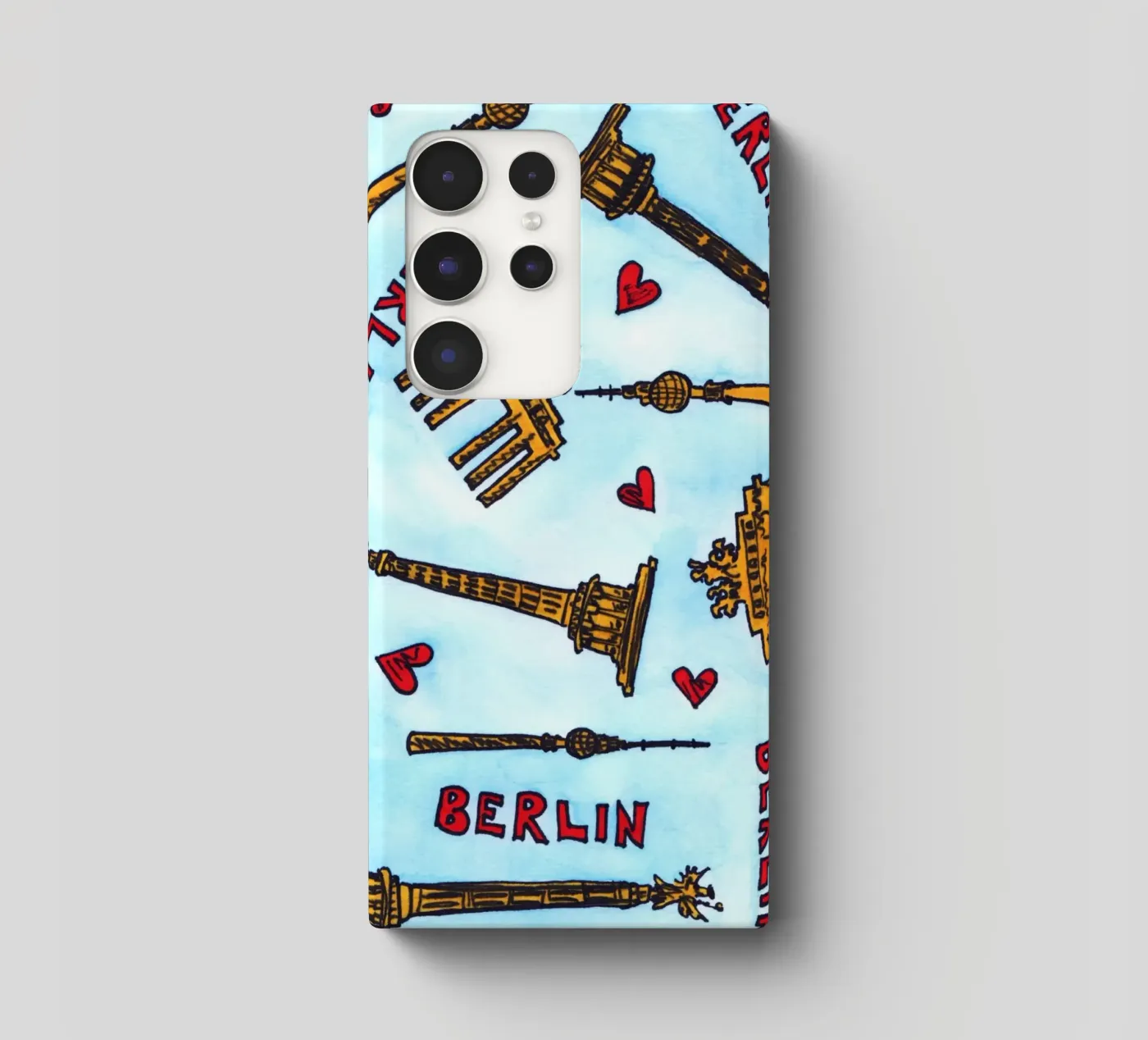 Berlin Pattern coque samsung de KP Design