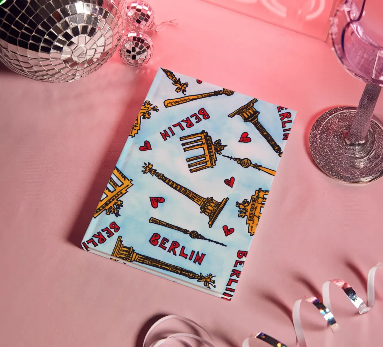 Berlin Pattern notebook by KP Design