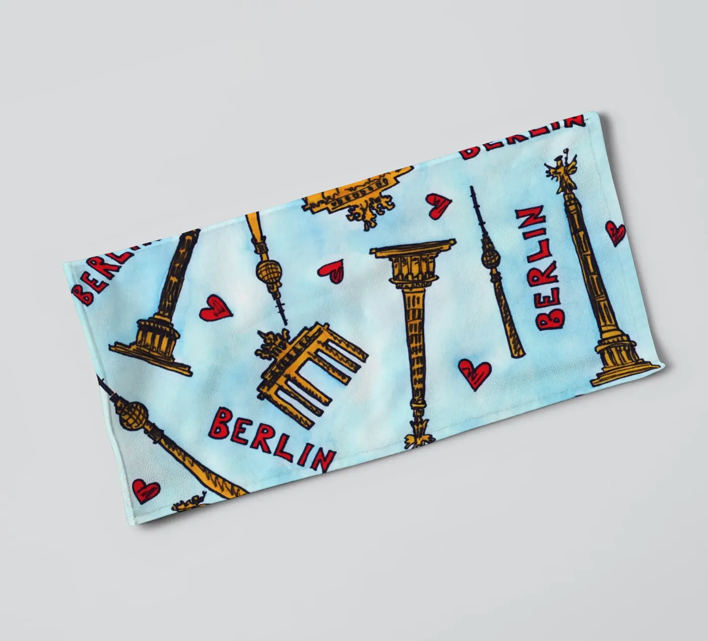 Berlin Pattern serviette de bain de KP Design