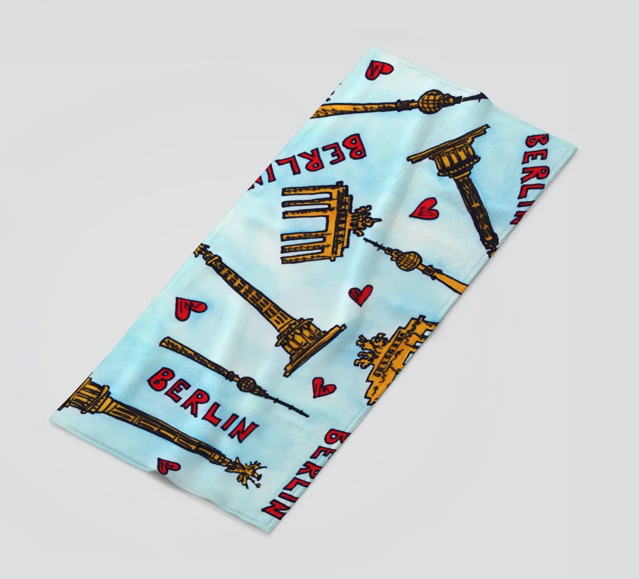 Berlin Pattern telo mare da KP Design