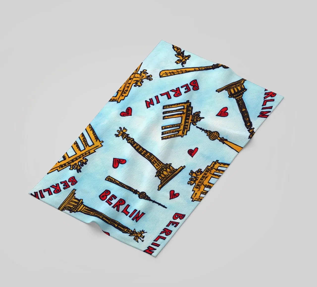 Berlin Pattern telo mare da KP Design