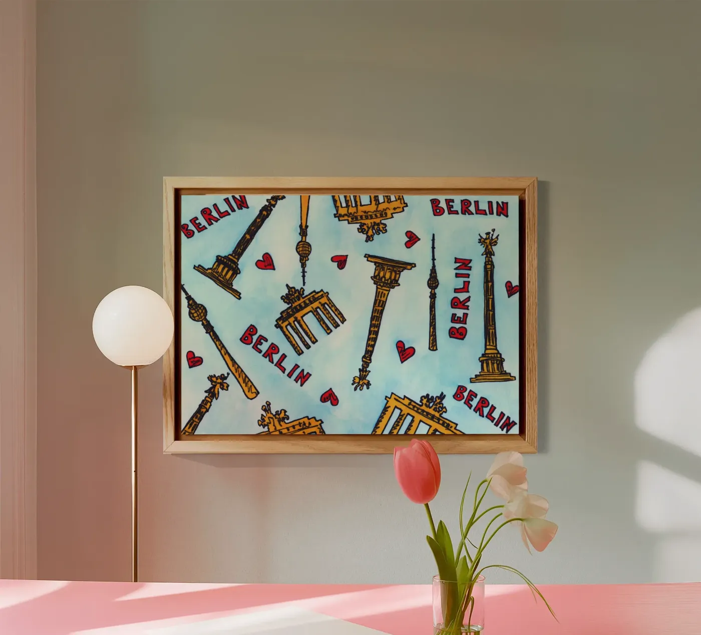 Berlin Pattern alu-dibond by KP Design