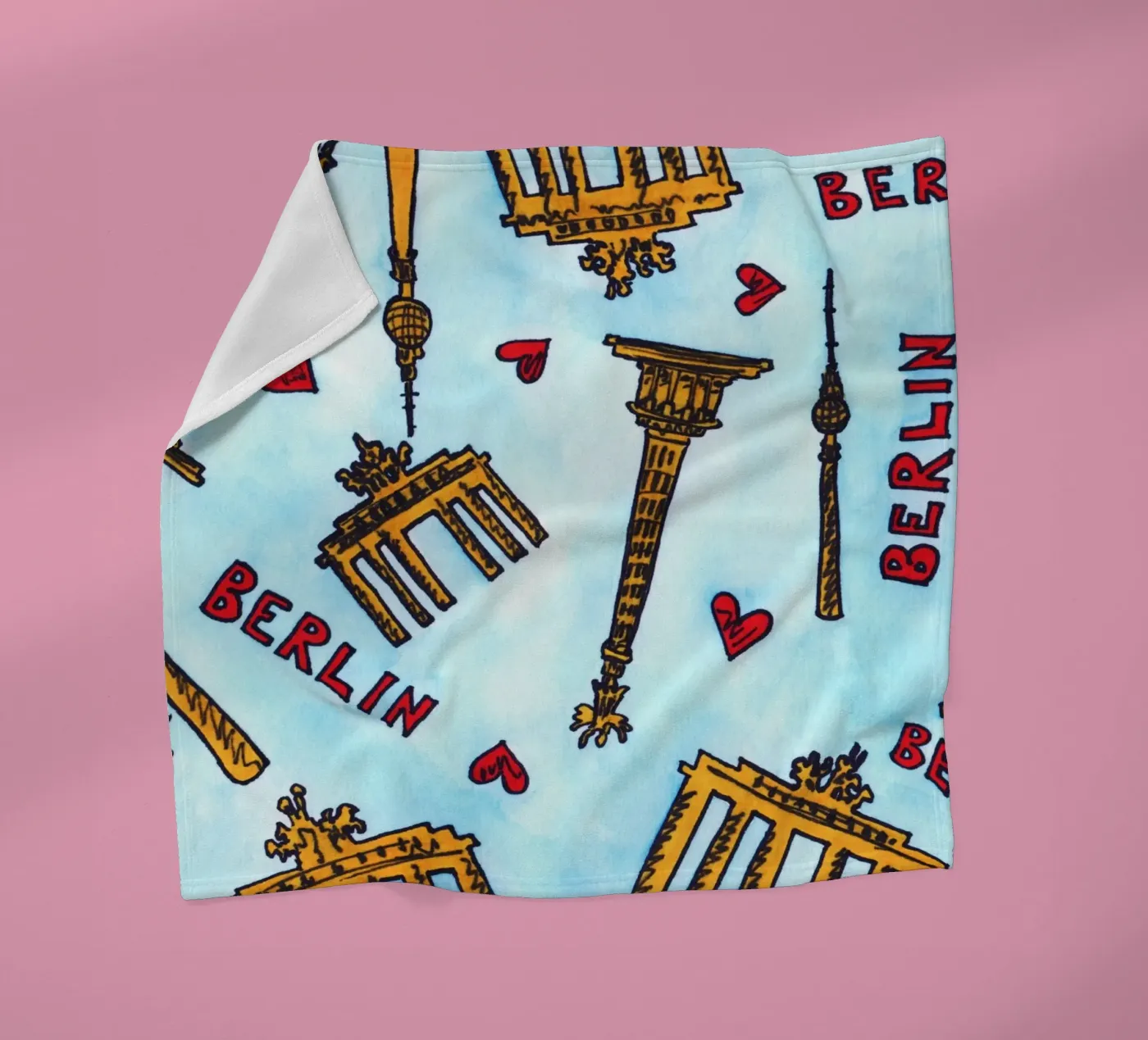 Berlin Pattern coperta in pile da KP Design