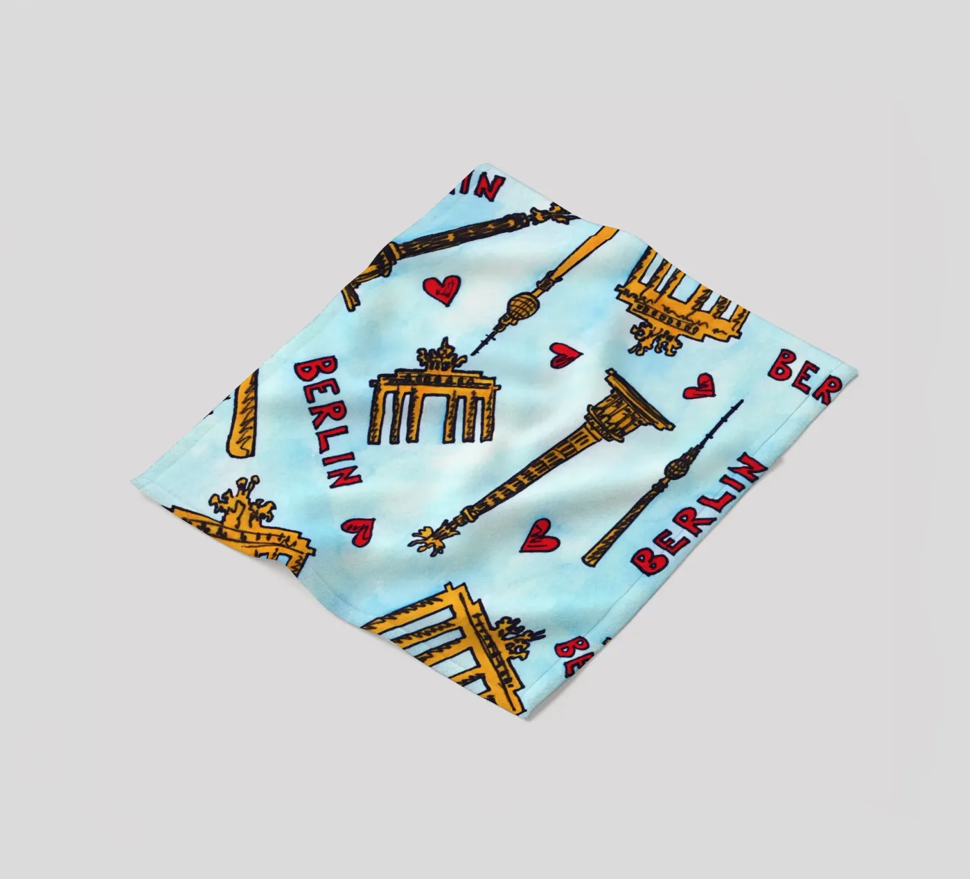 Berlin Pattern coperta in pile da KP Design