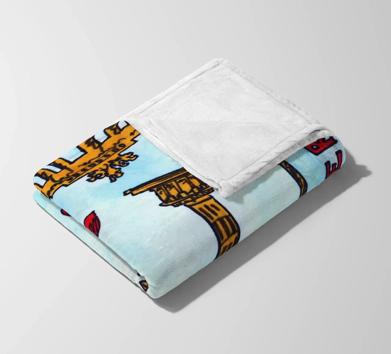 Berlin Pattern Fleecedecke von KP Design