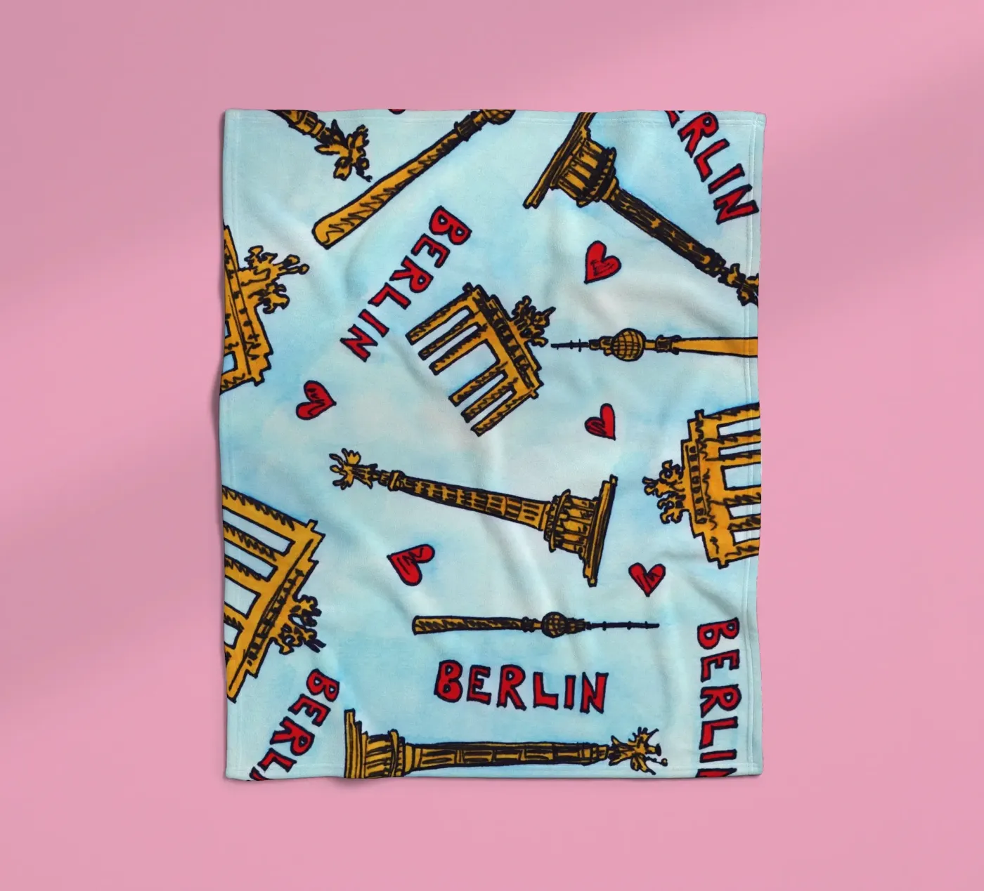 Berlin Pattern coperta in pile da KP Design