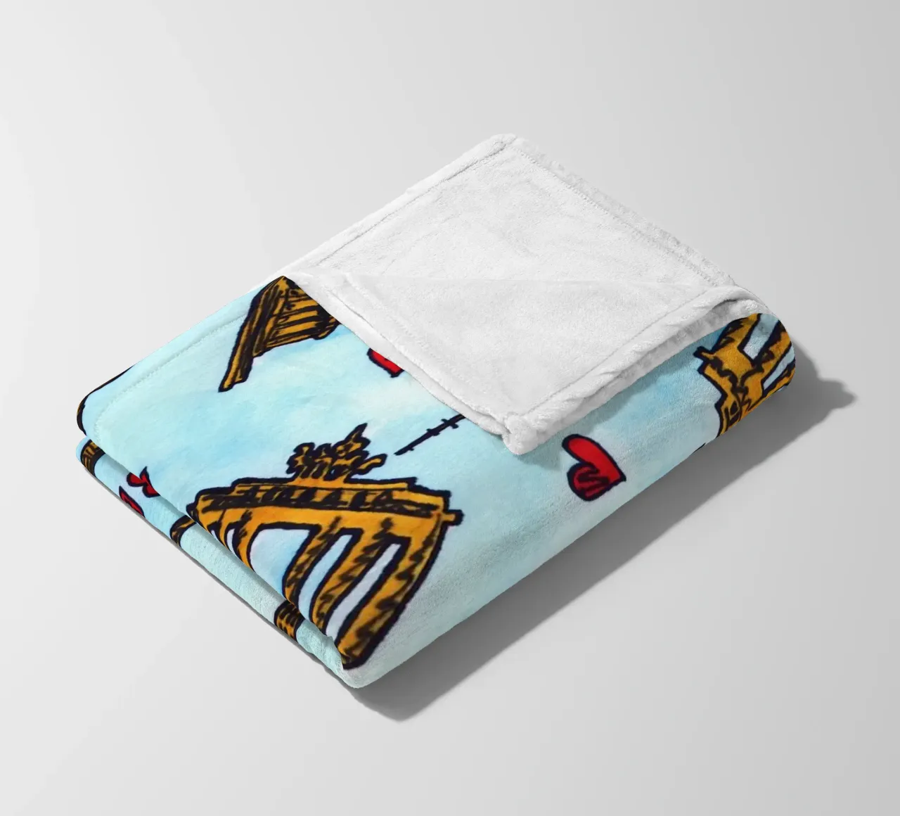 Berlin Pattern Fleecedecke von KP Design