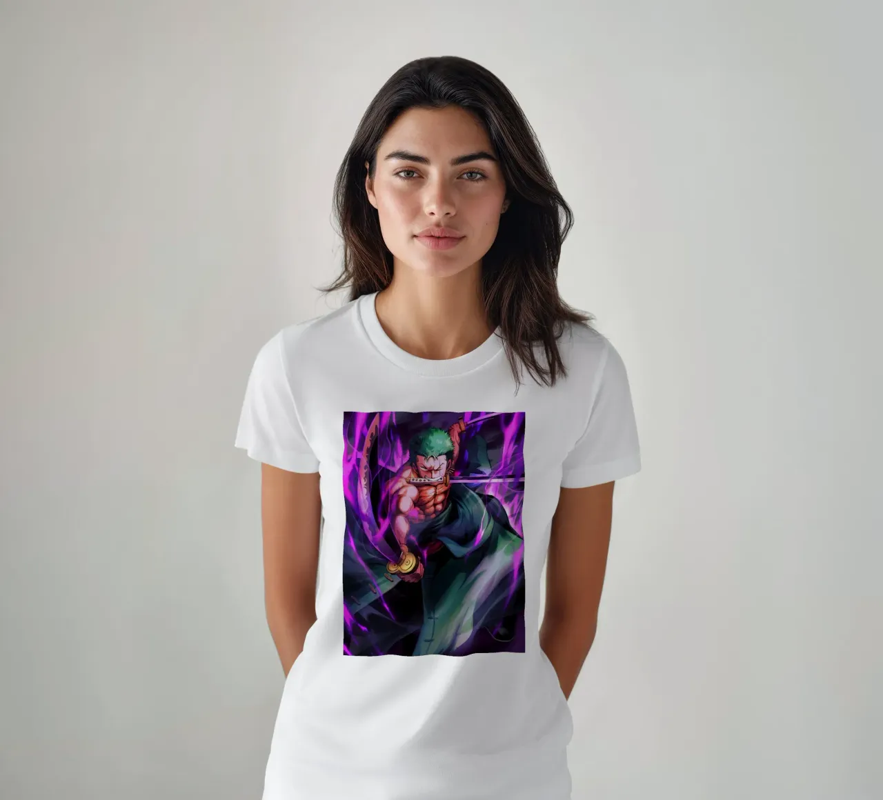 Zoro One Piece t-shirt da Musadad Shop