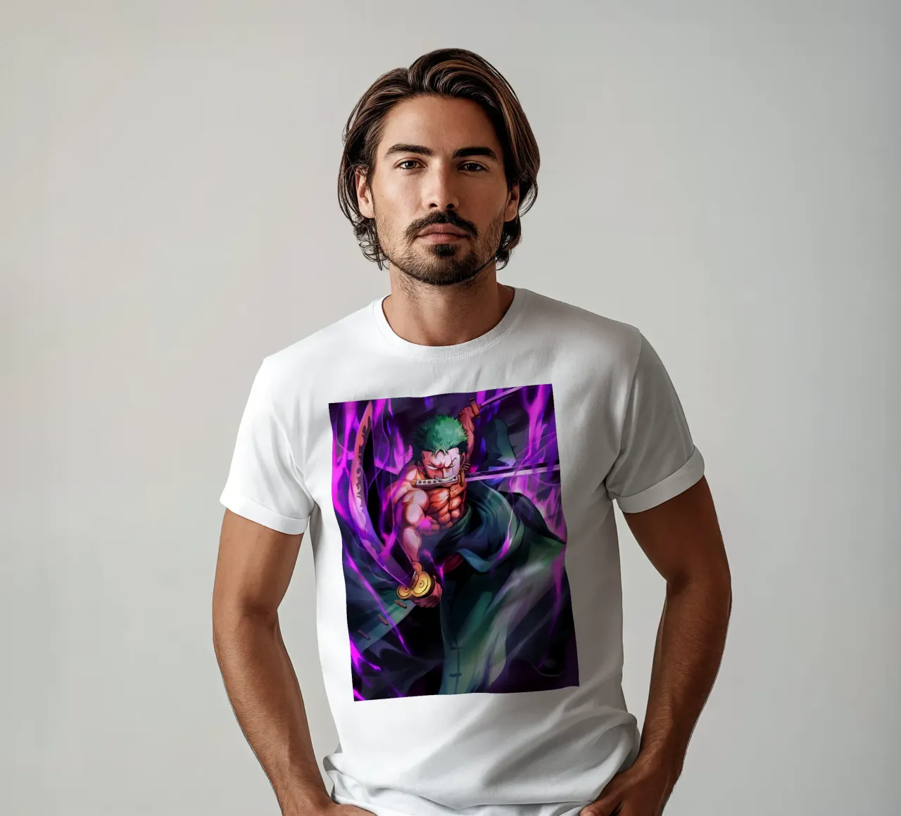 Zoro One Piece t-shirt da Musadad Shop