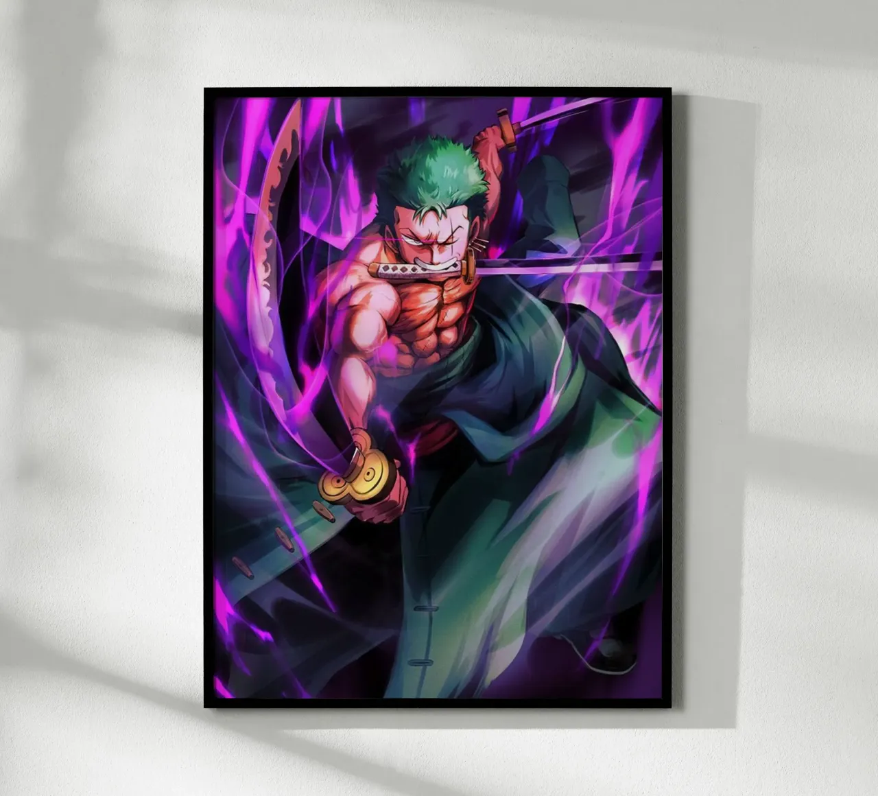 Zoro One Piece carta hahnemühle da Musadad Shop