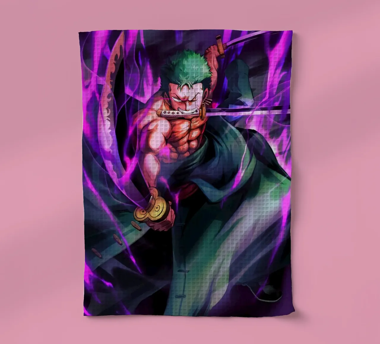 Zoro One Piece canovaccio da cucina da Musadad Shop
