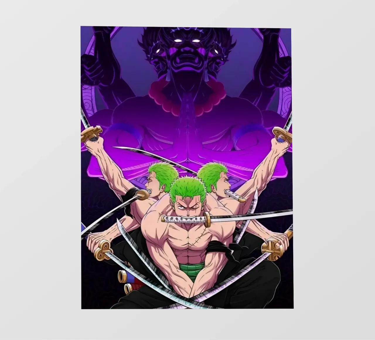Roronoa Zoro One Piece carta da parati fotografica da Musadad Shop