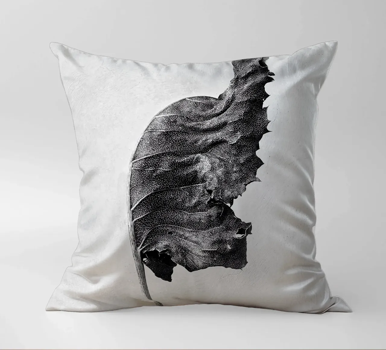 Foglia BW cuscino da Amber Hughes