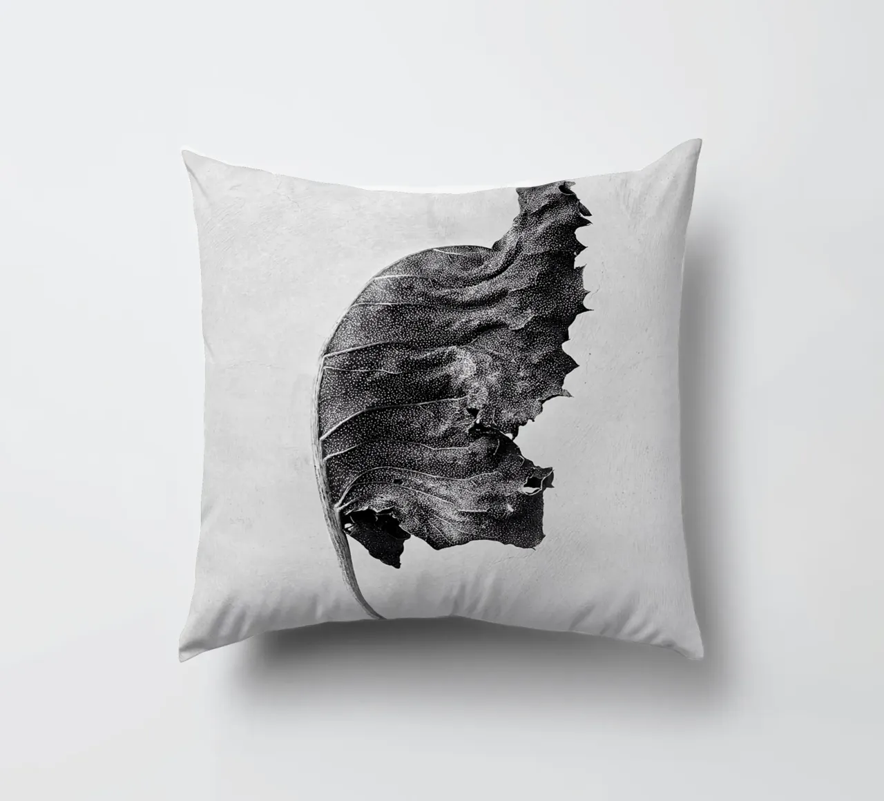 Foglia BW cuscino da Amber Hughes