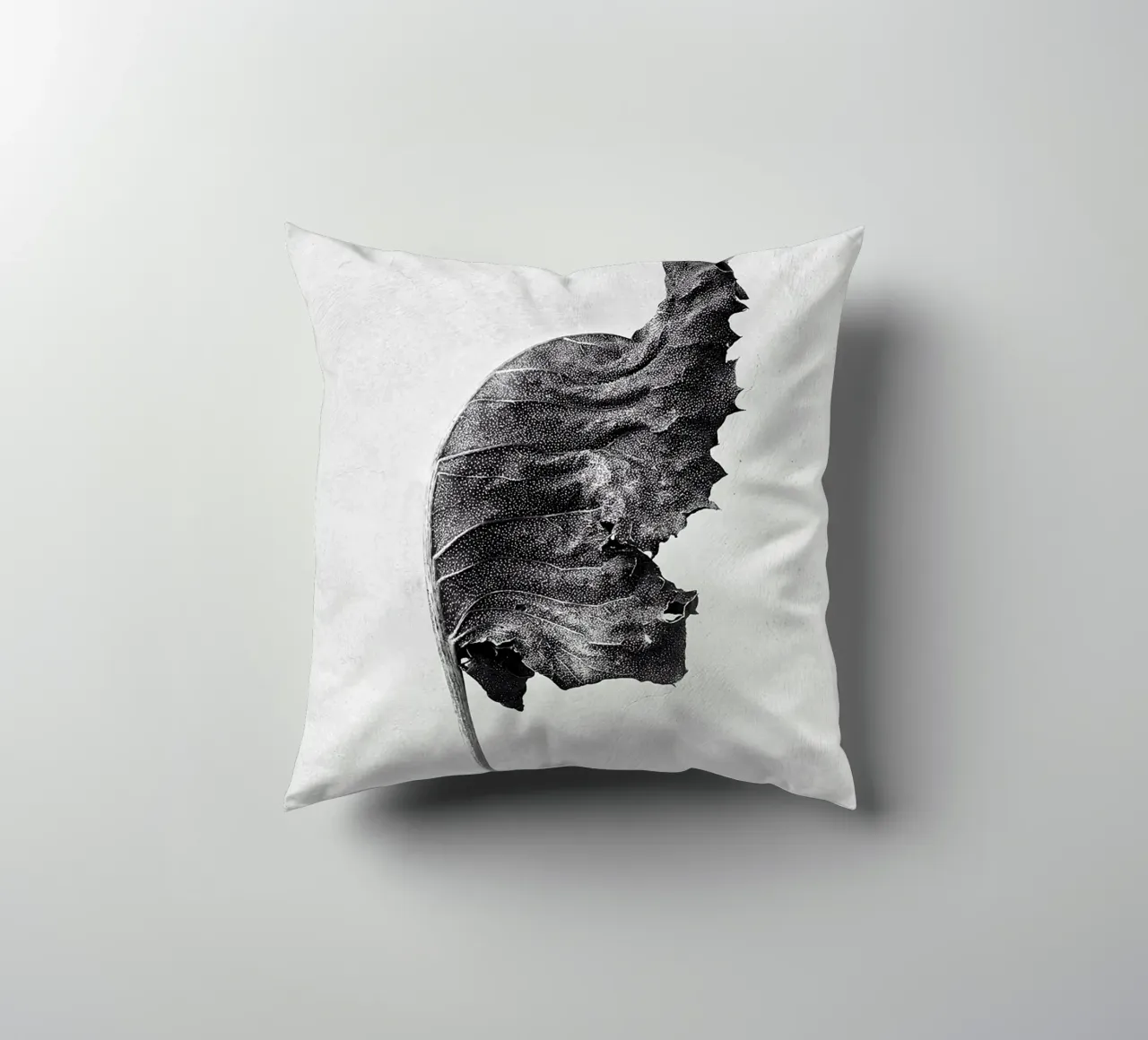 Foglia BW cuscino da Amber Hughes