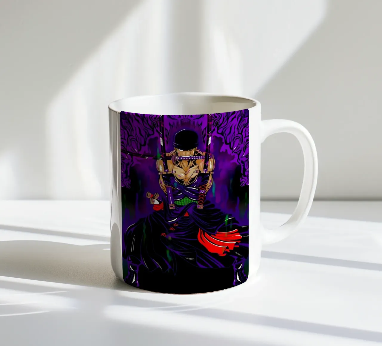 Zoro One Piece Anime tazza in ceramica da Musadad Shop