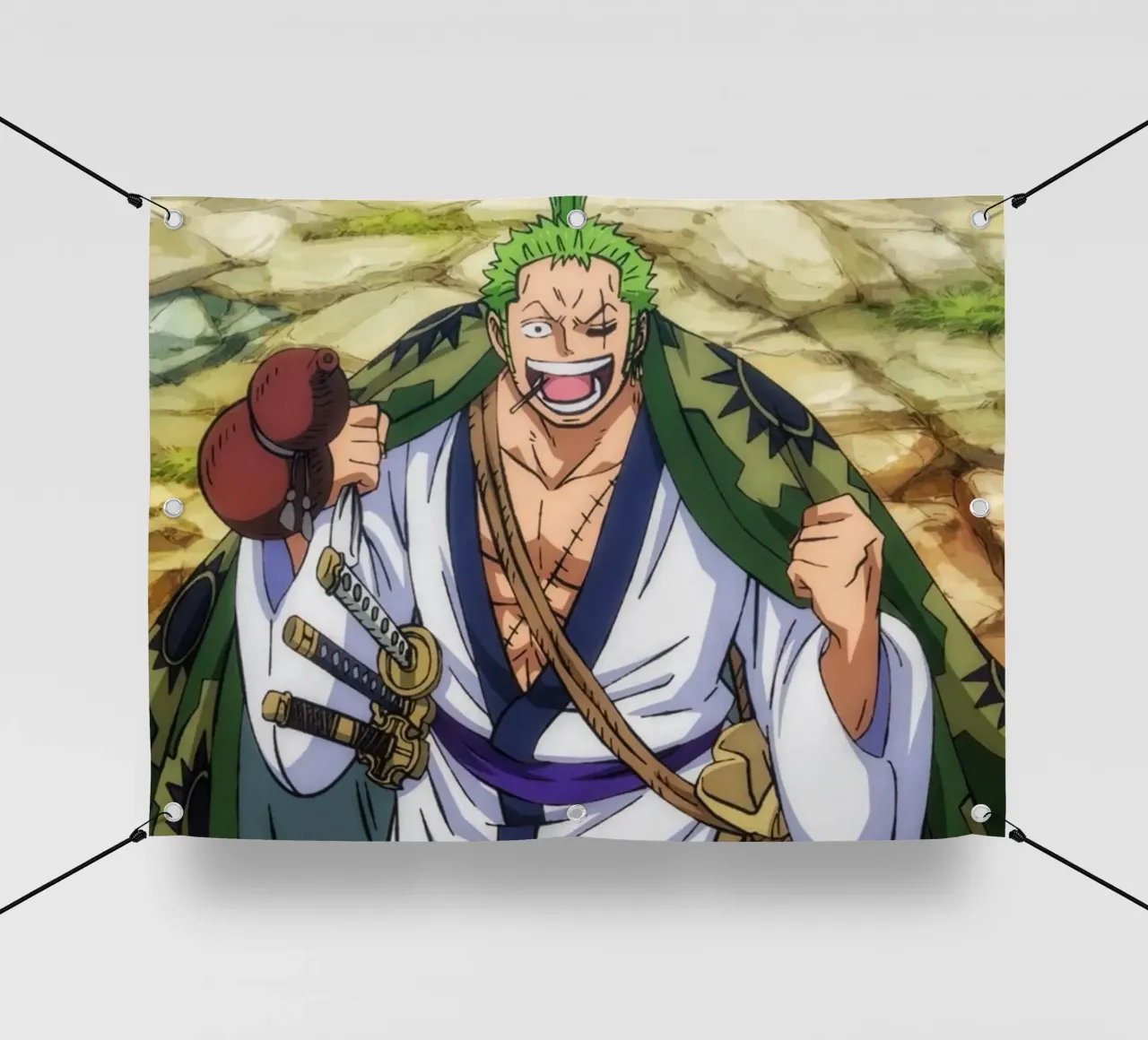 Roronoa Zoro telo in pvc da Musadad Shop