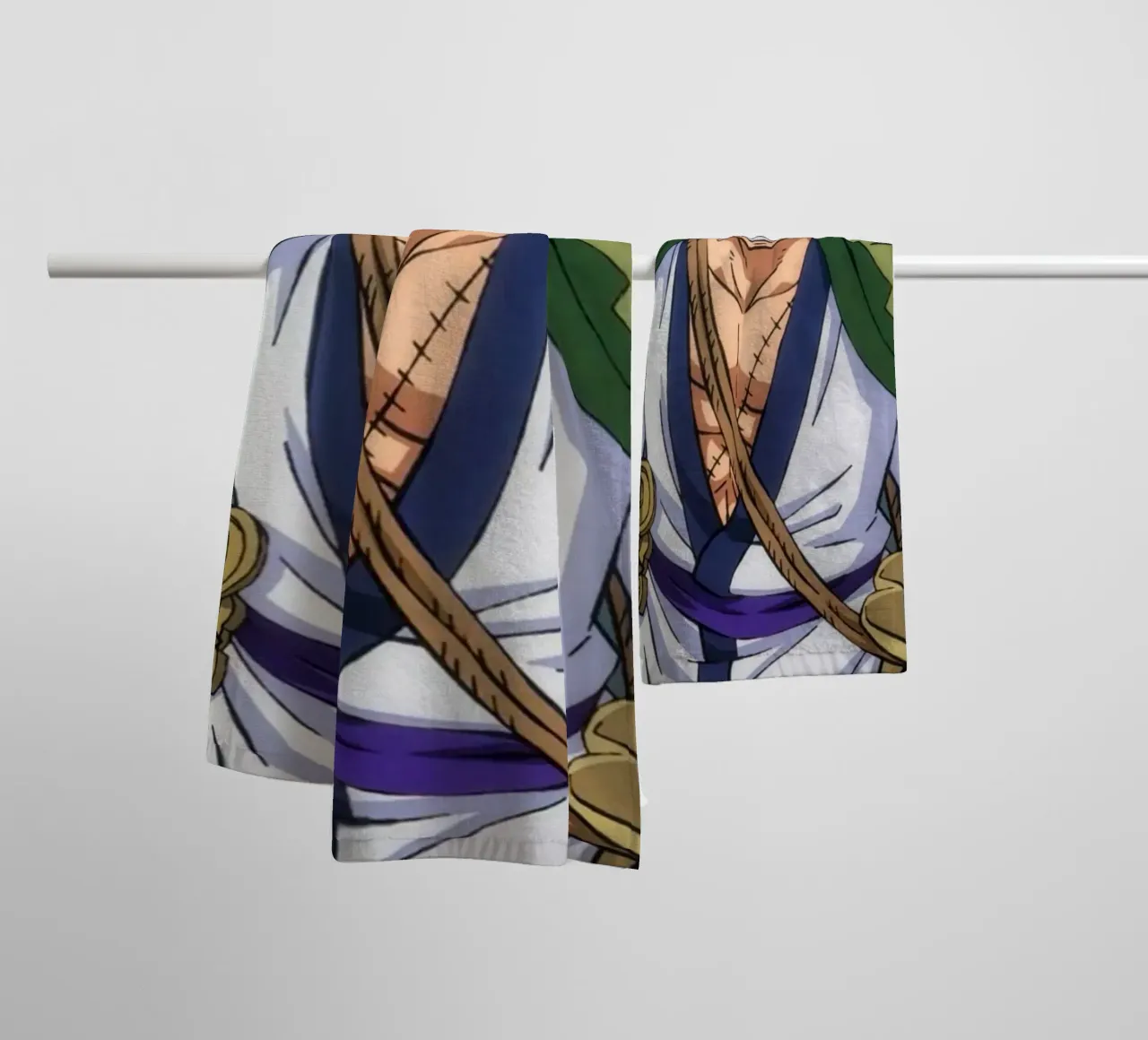 Roronoa Zoro asciugamano da bagno da Musadad Shop